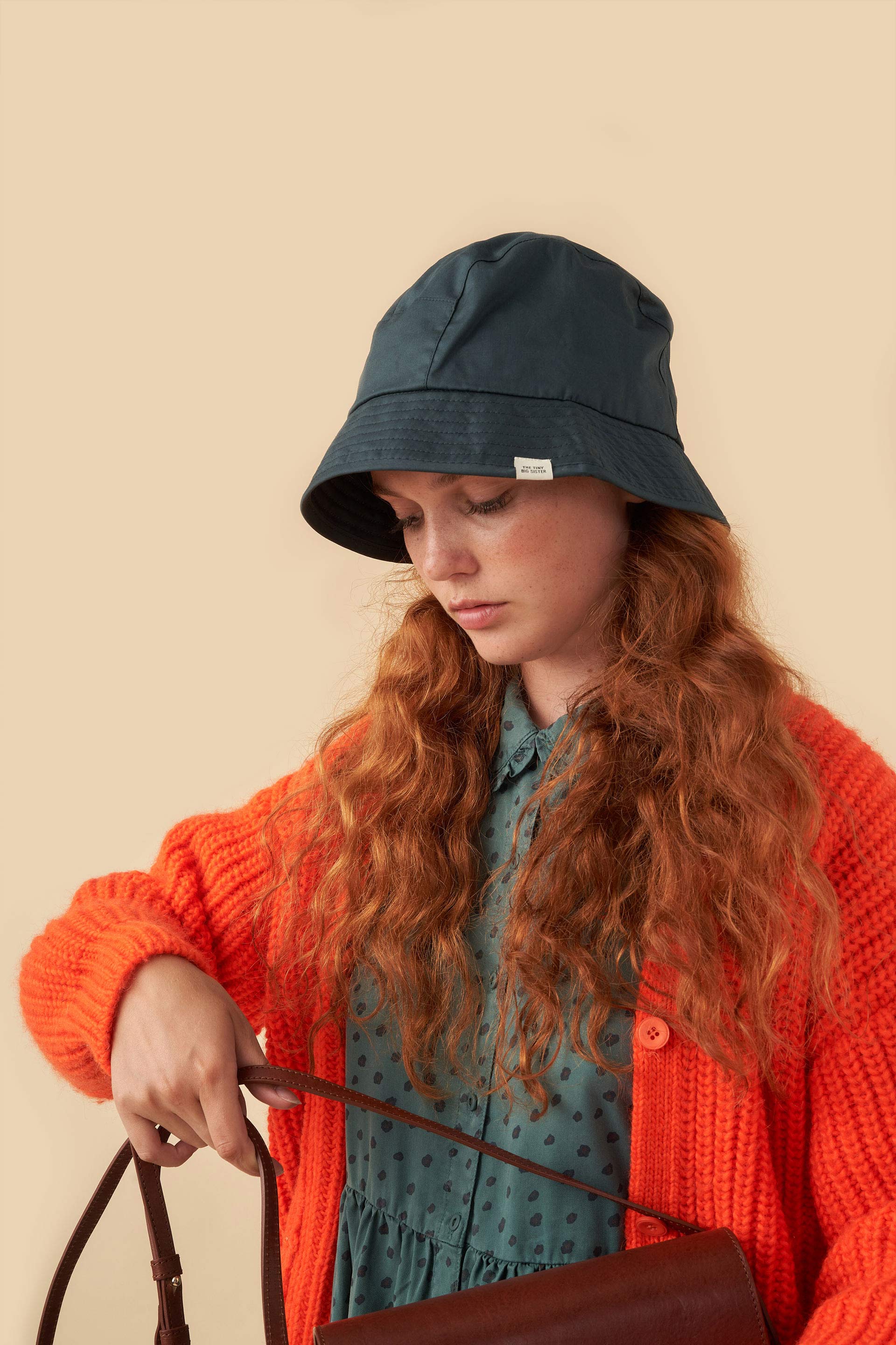 WOMAN BUCKET HAT ink blue