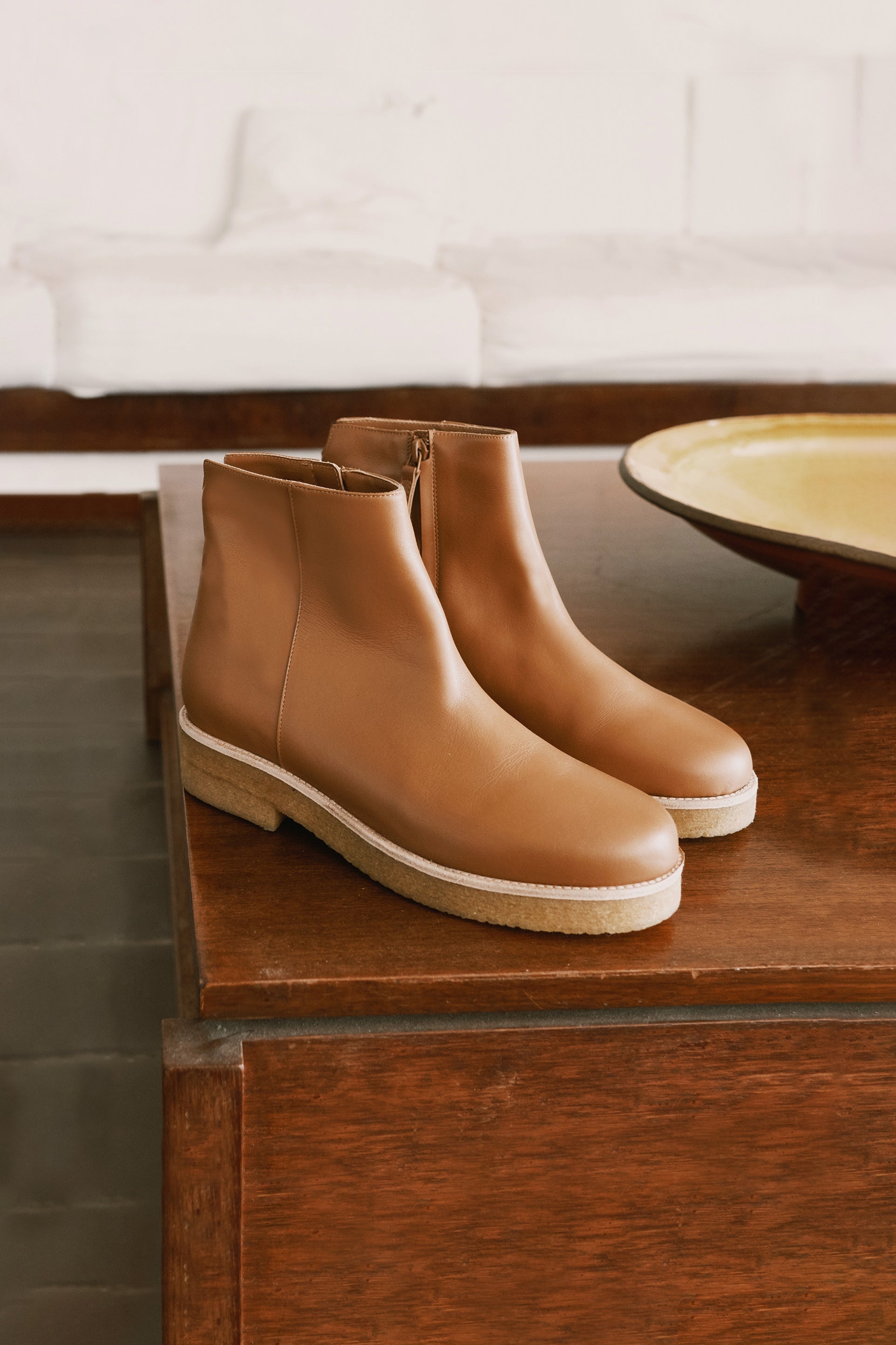 BOTINES TOBILLEROS toffee