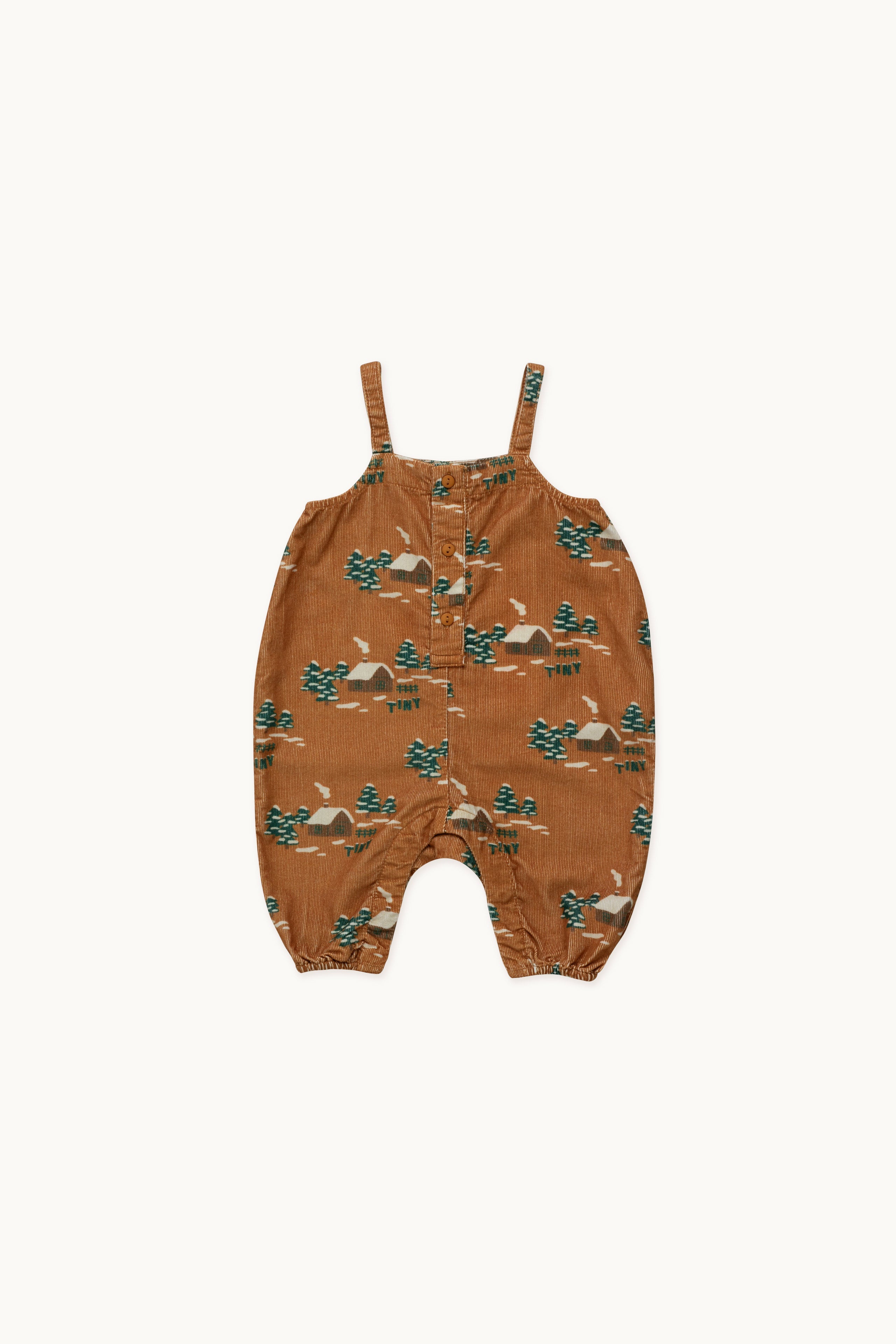 Cottage Dungarees caramel