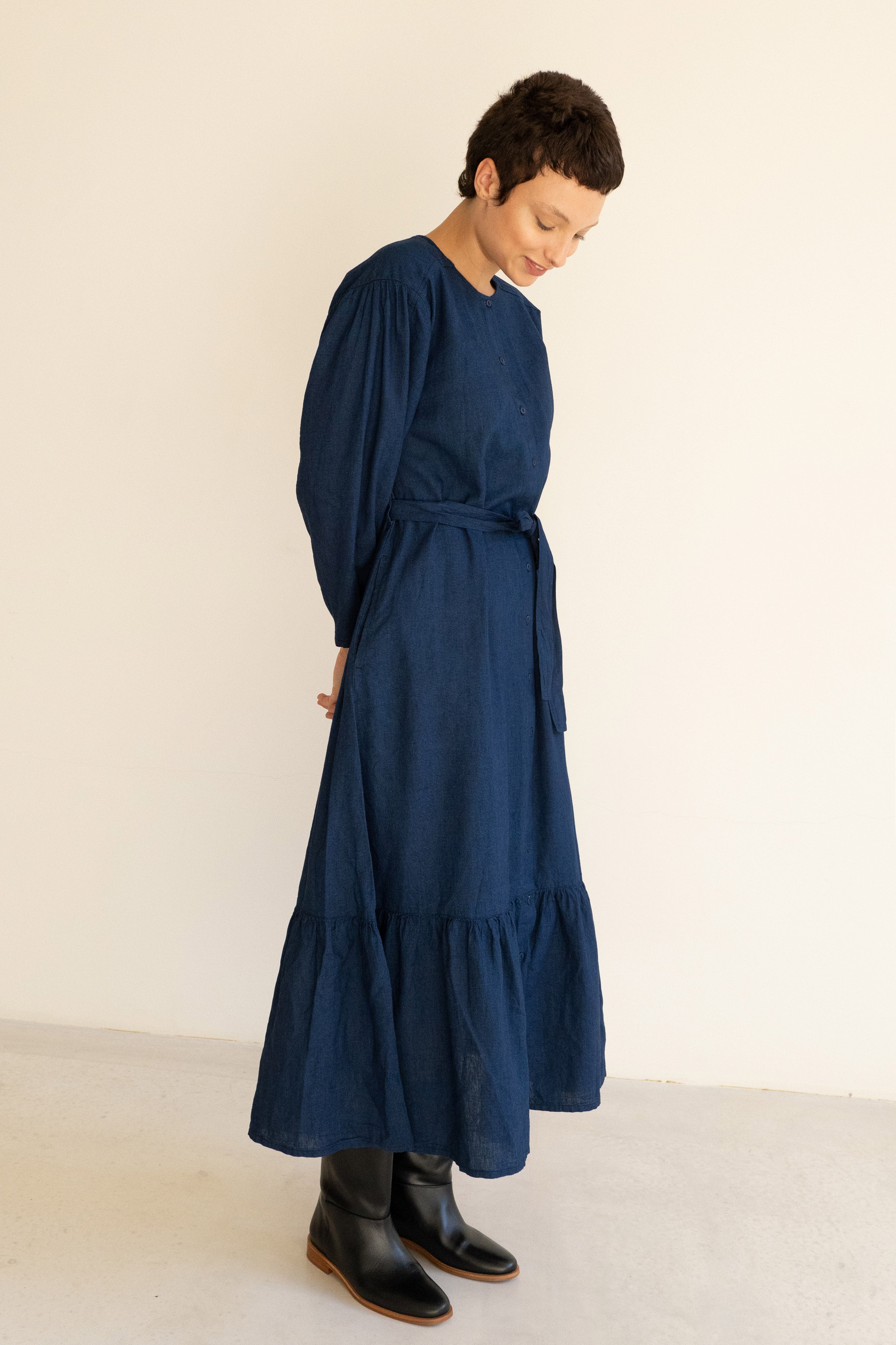 Vestido Maxi navy