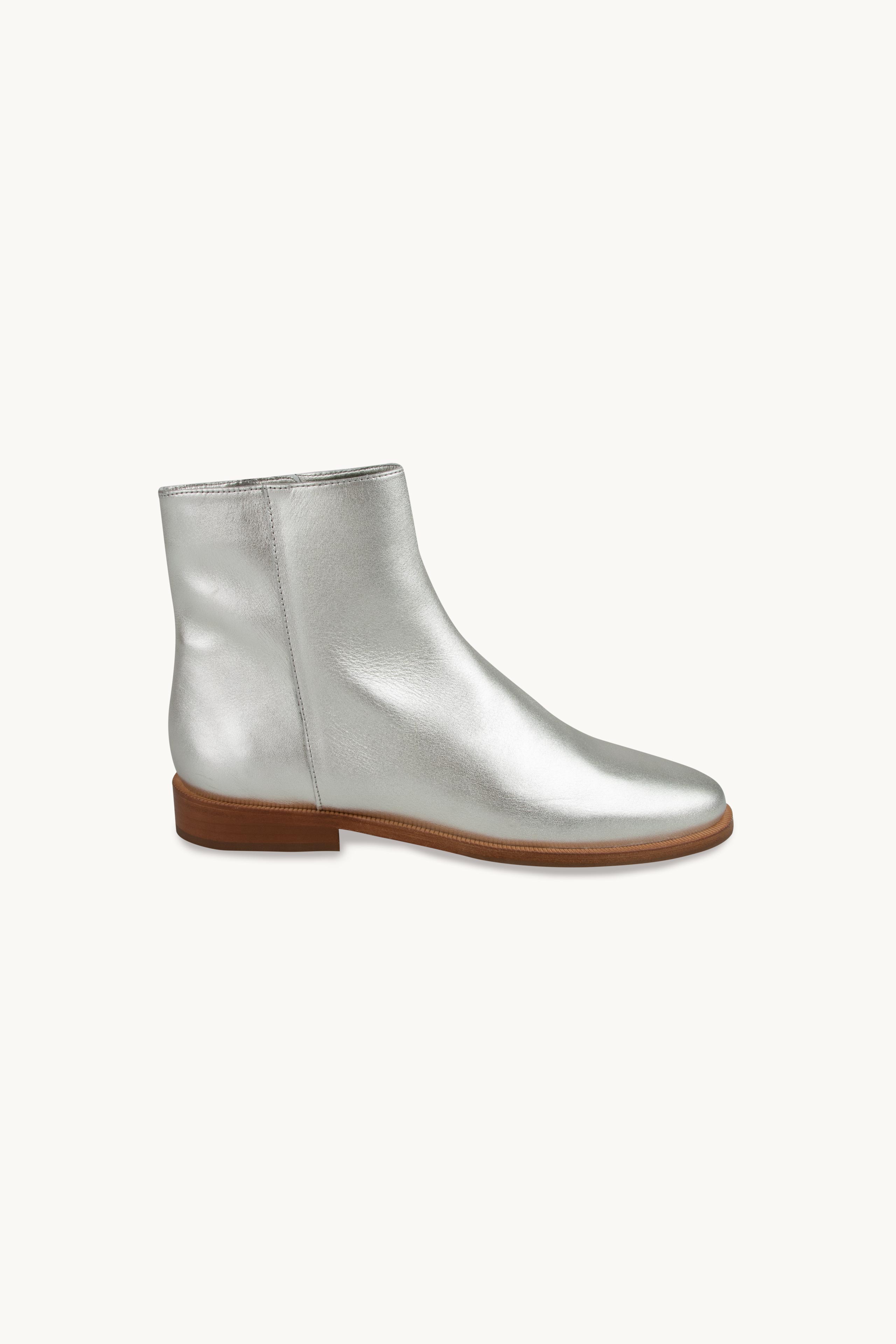 Botines Metalizados light grey