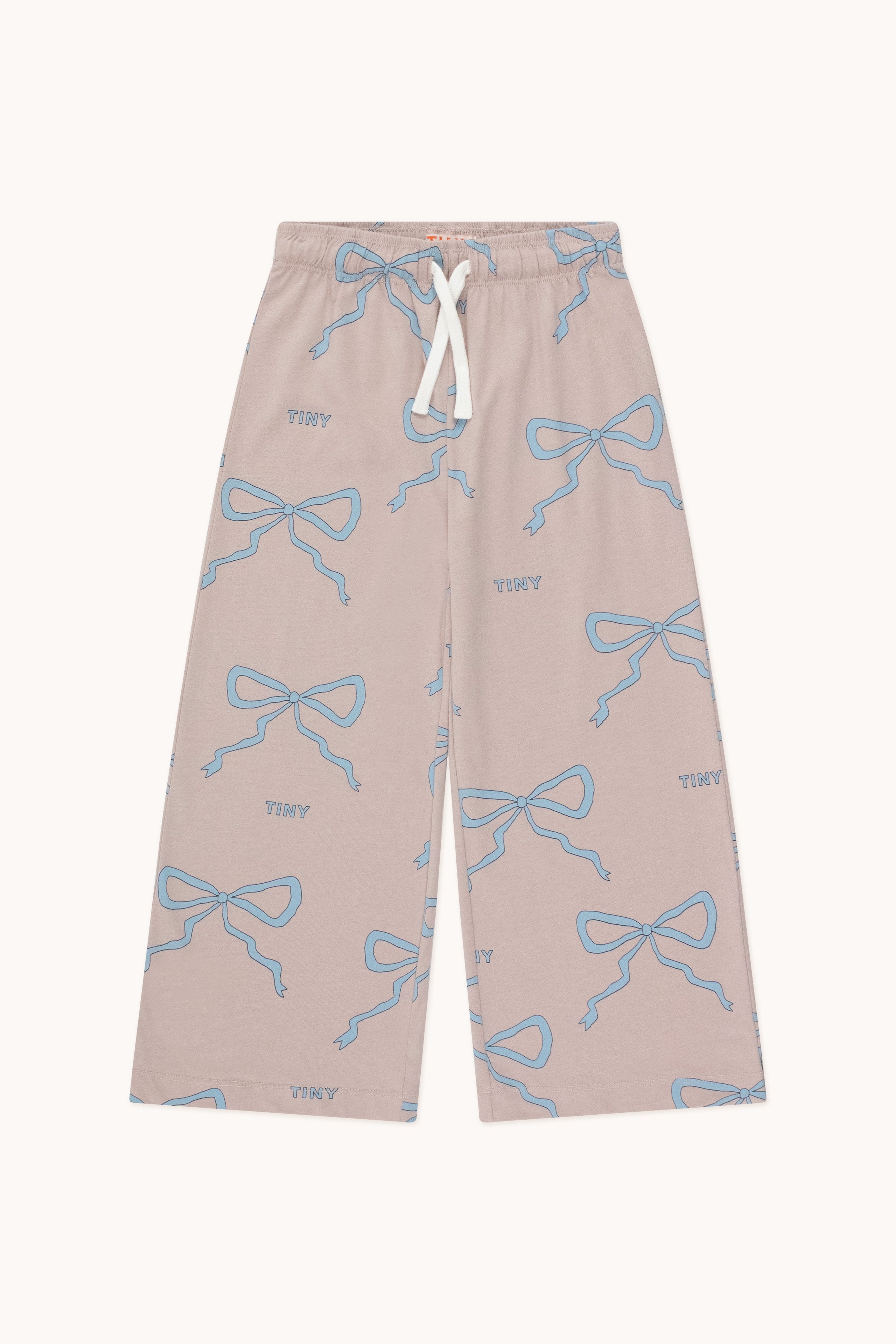 Bows pants taupe