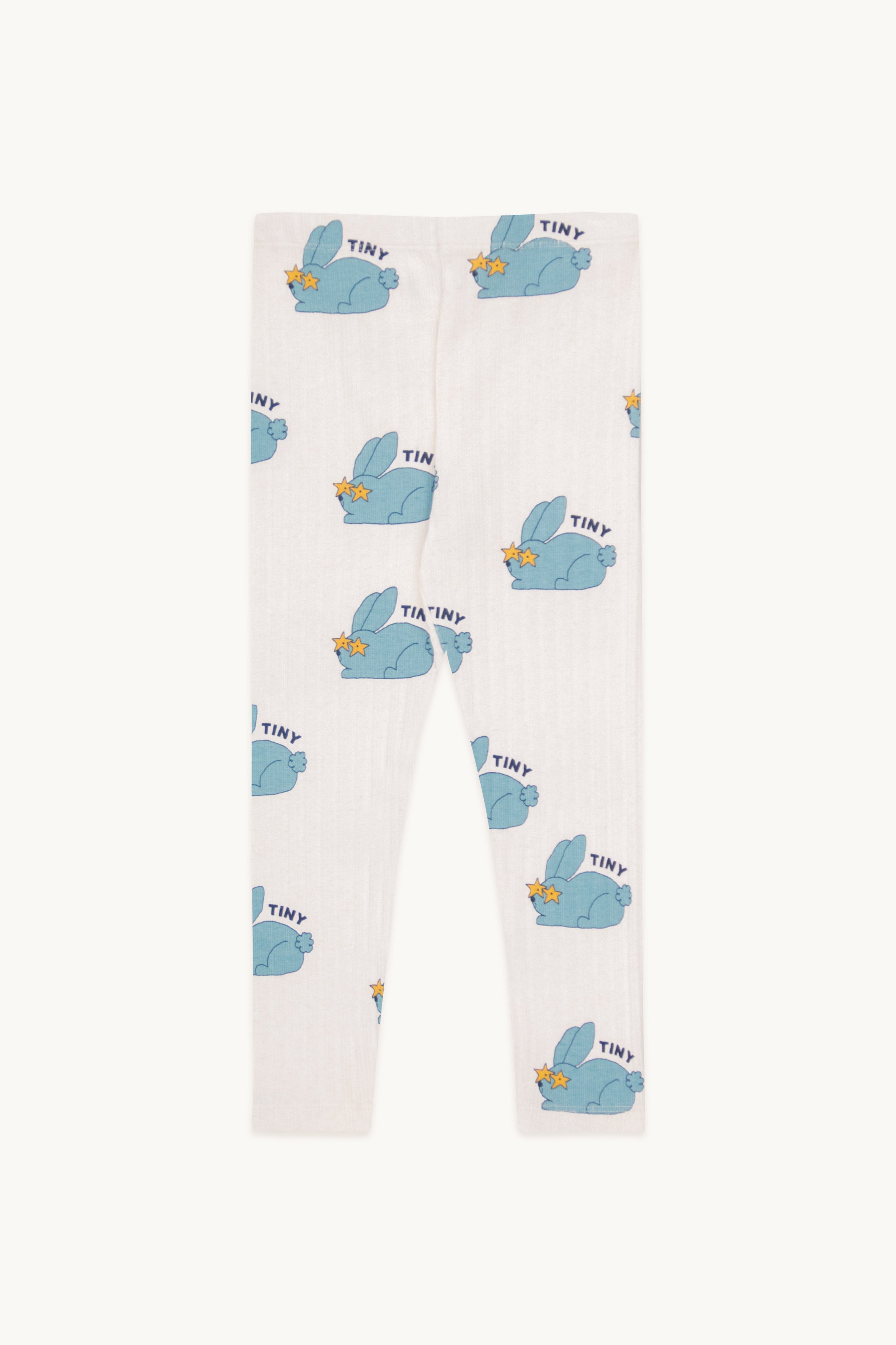 Rabbits leggings light cream heather