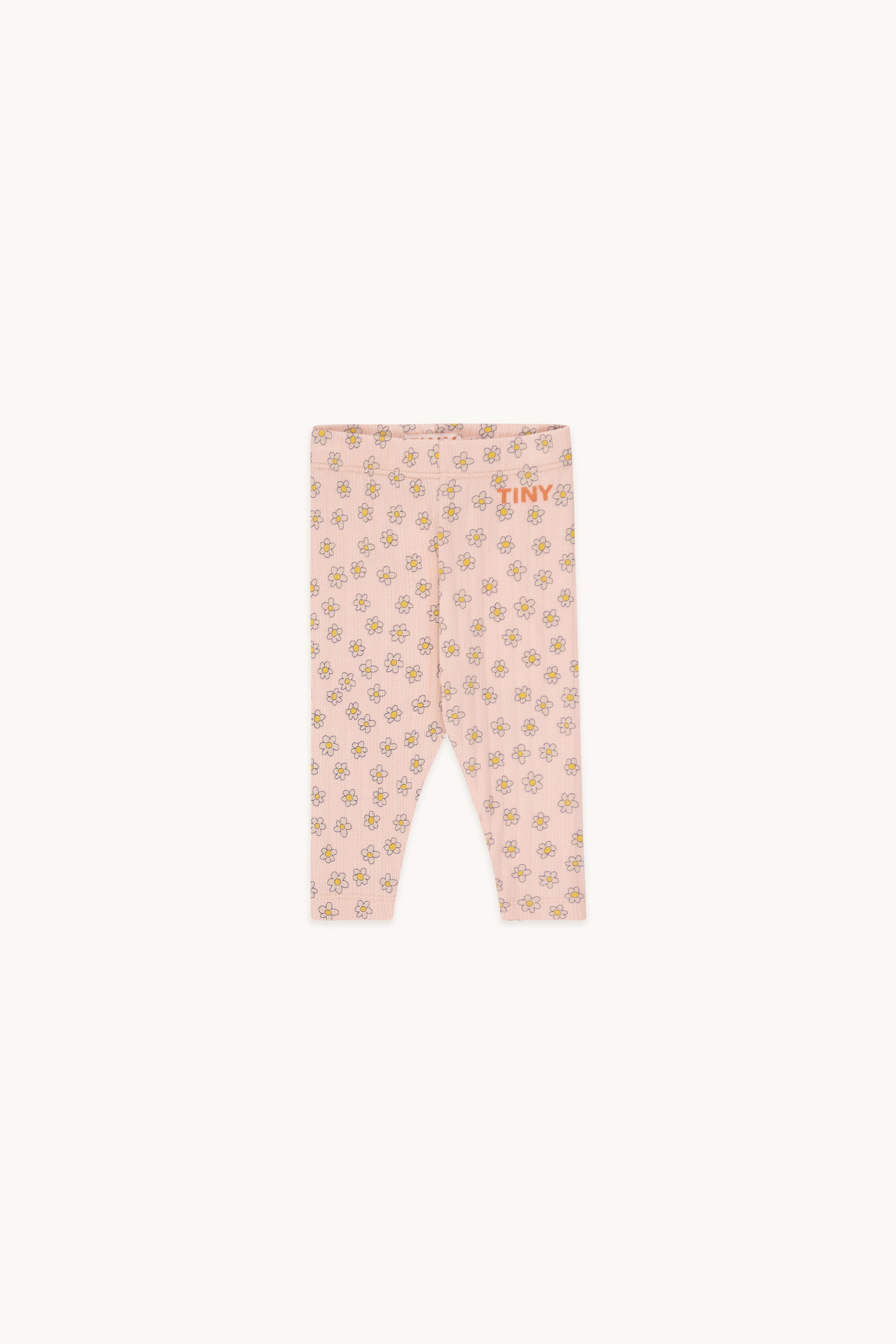 Daisies baby leggings wild rose
