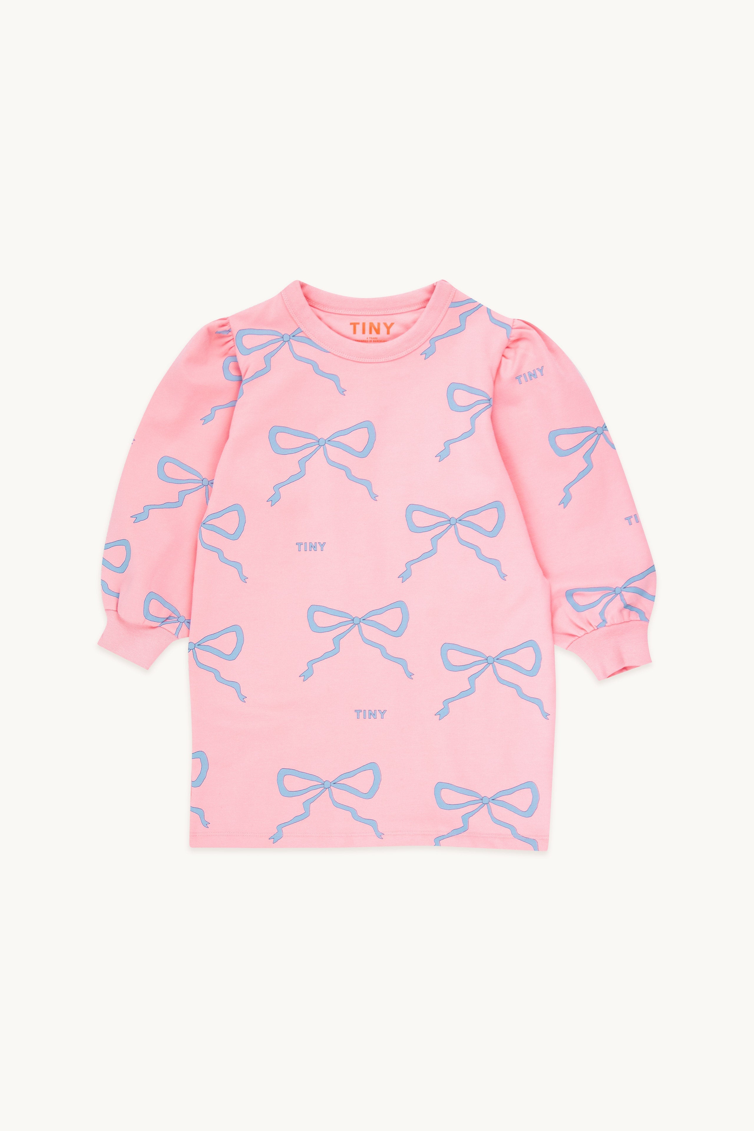 Bows dress pink