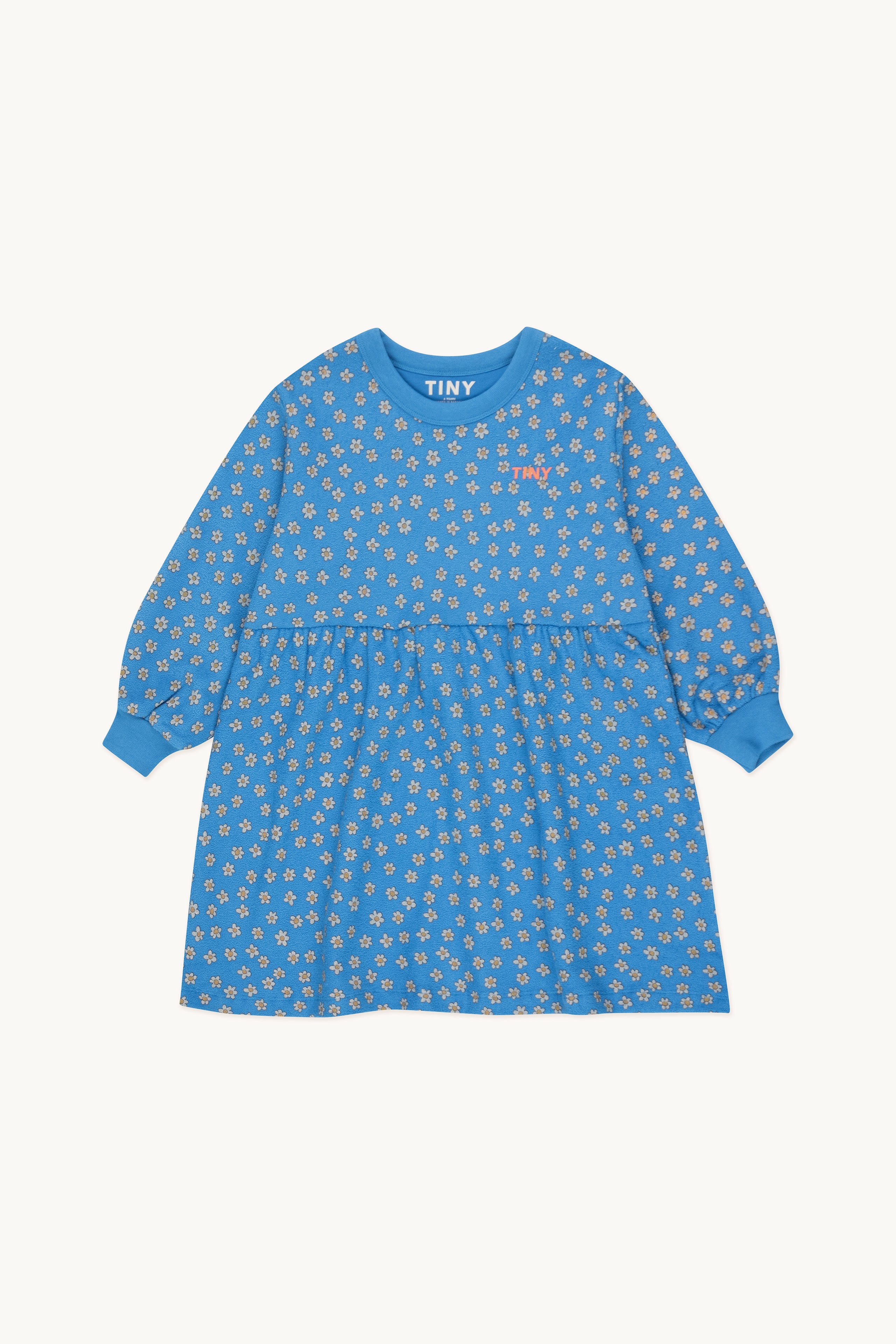 Daisies dress blue