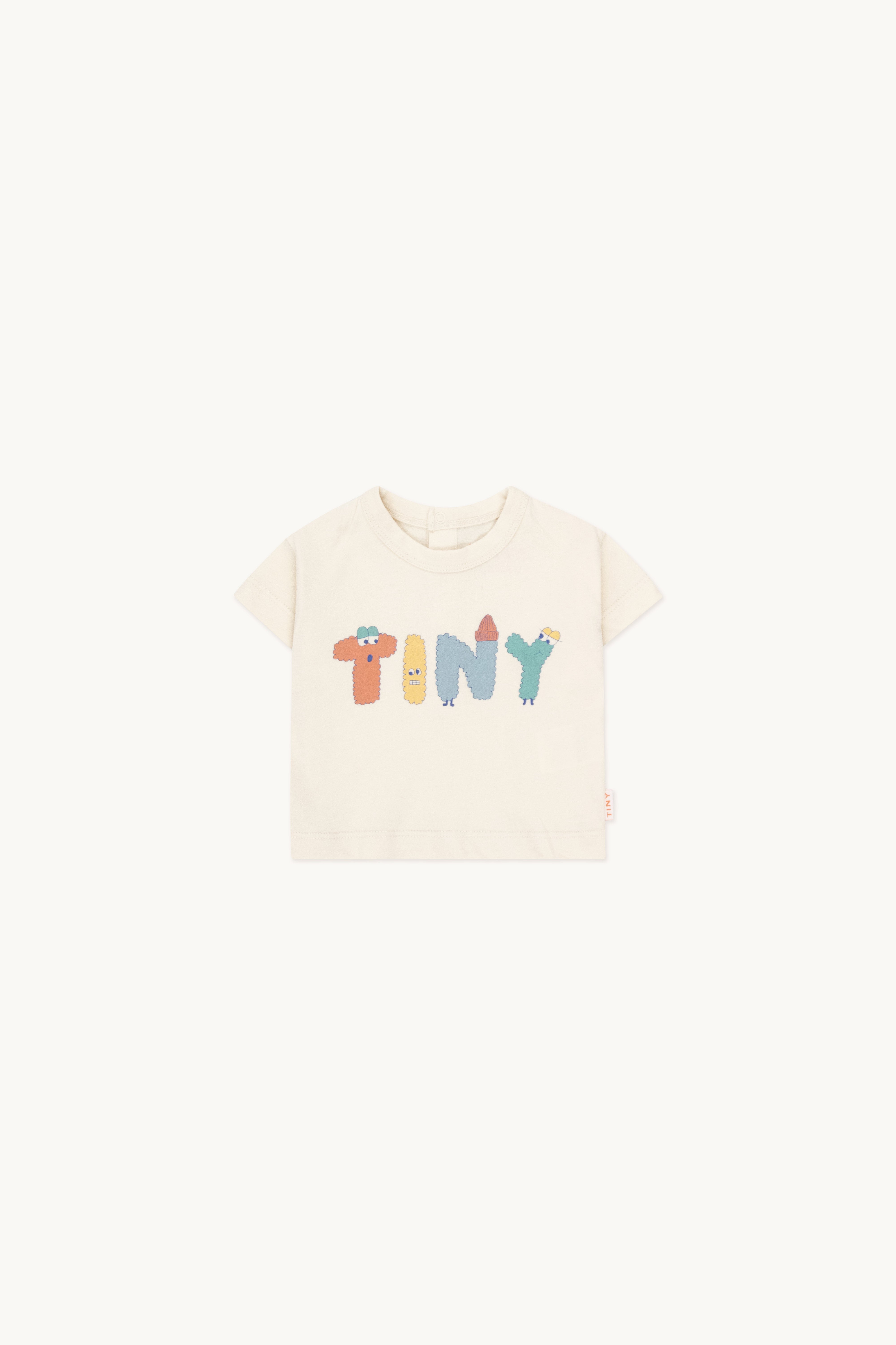 Tiny performance baby tee vanilla
