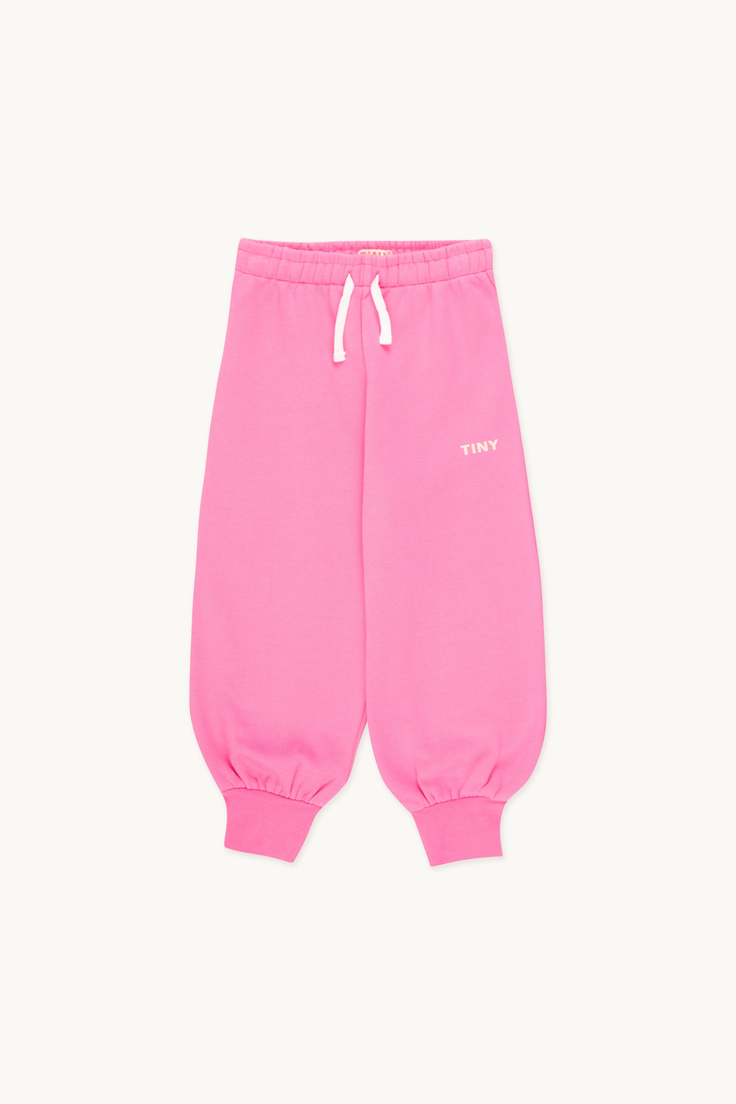 Solid sweatpants cool pink