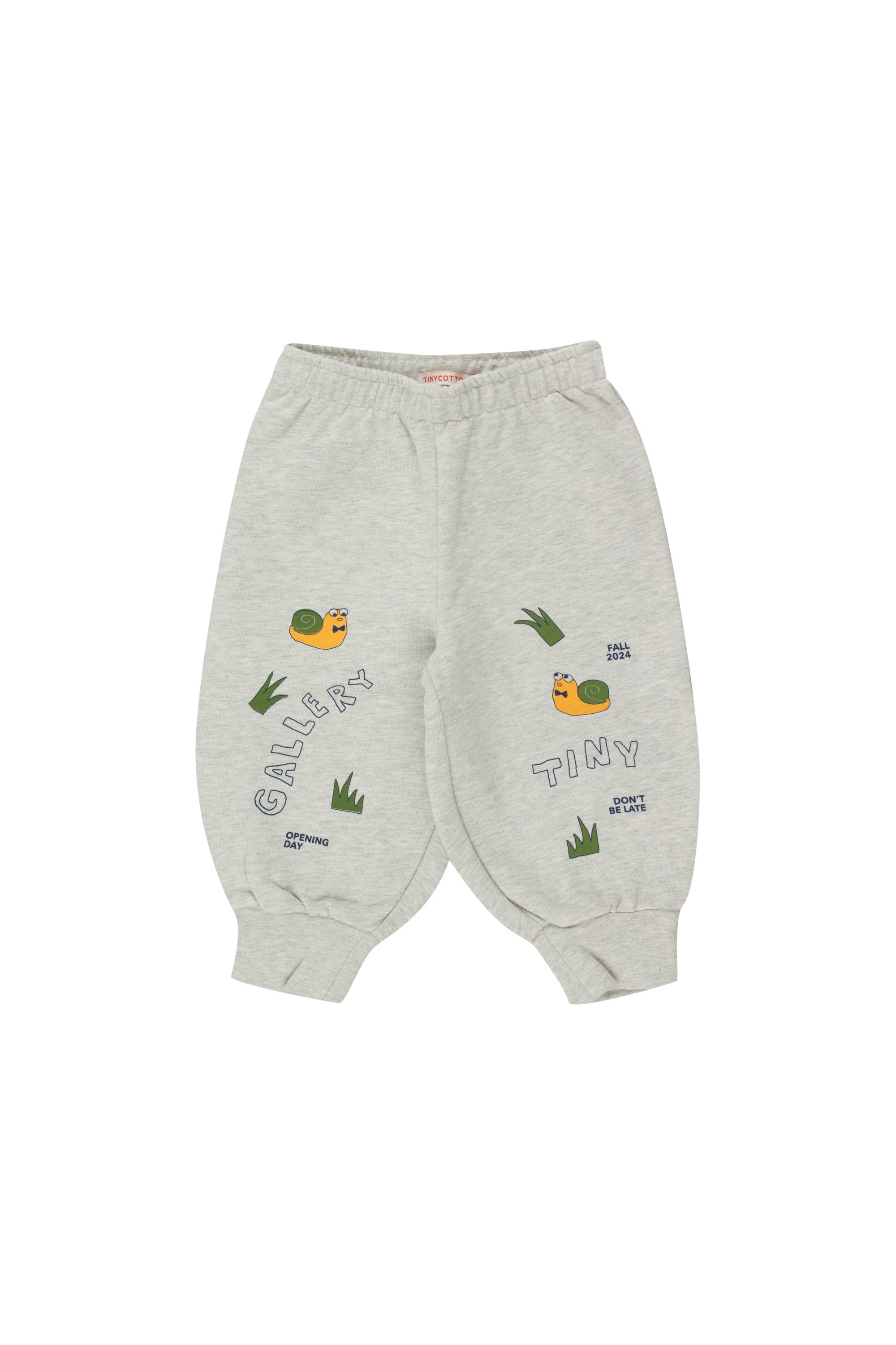 Artsy Snail Baby Sweatpant medium grey heather