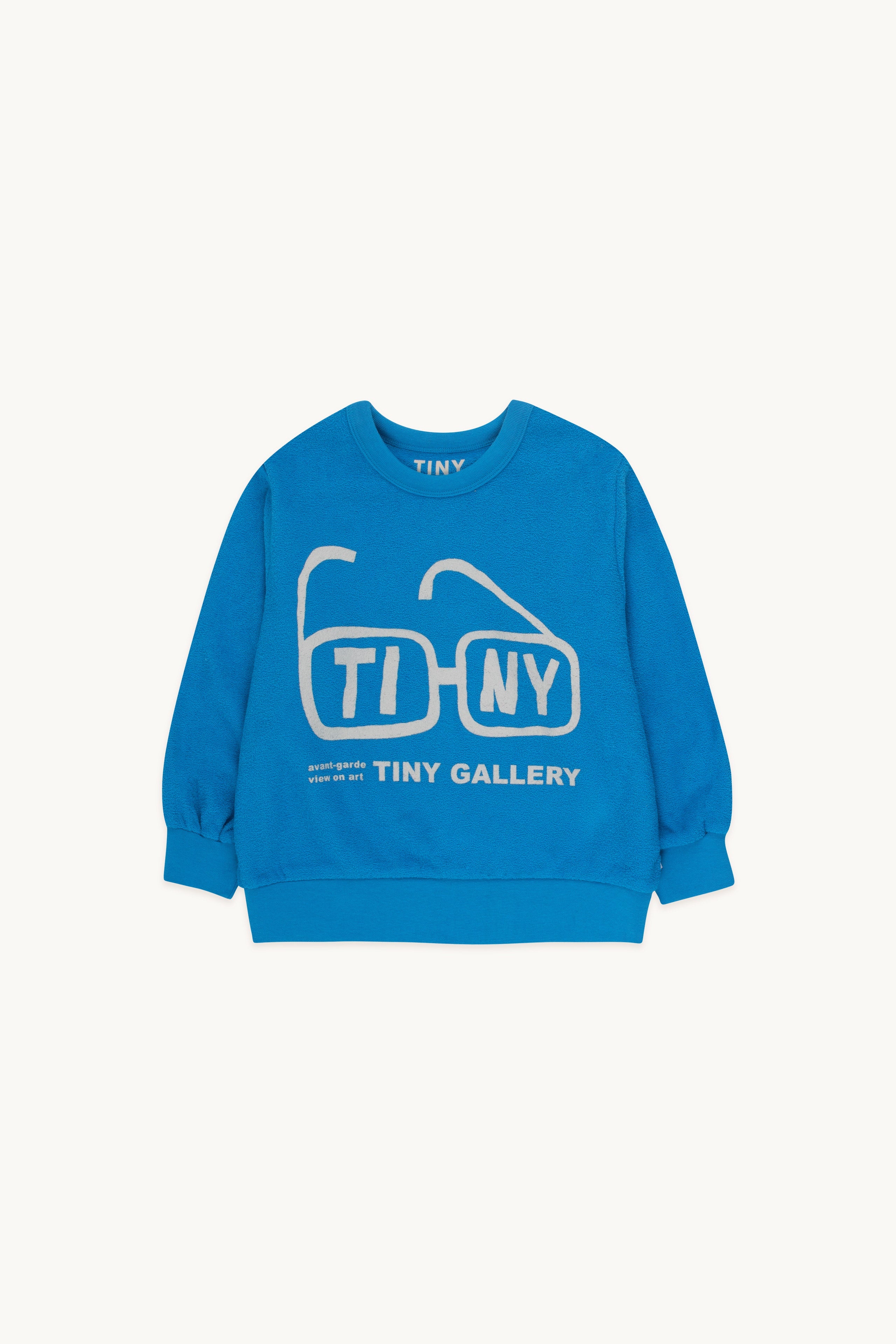 Tiny glasses sweatshirt blue