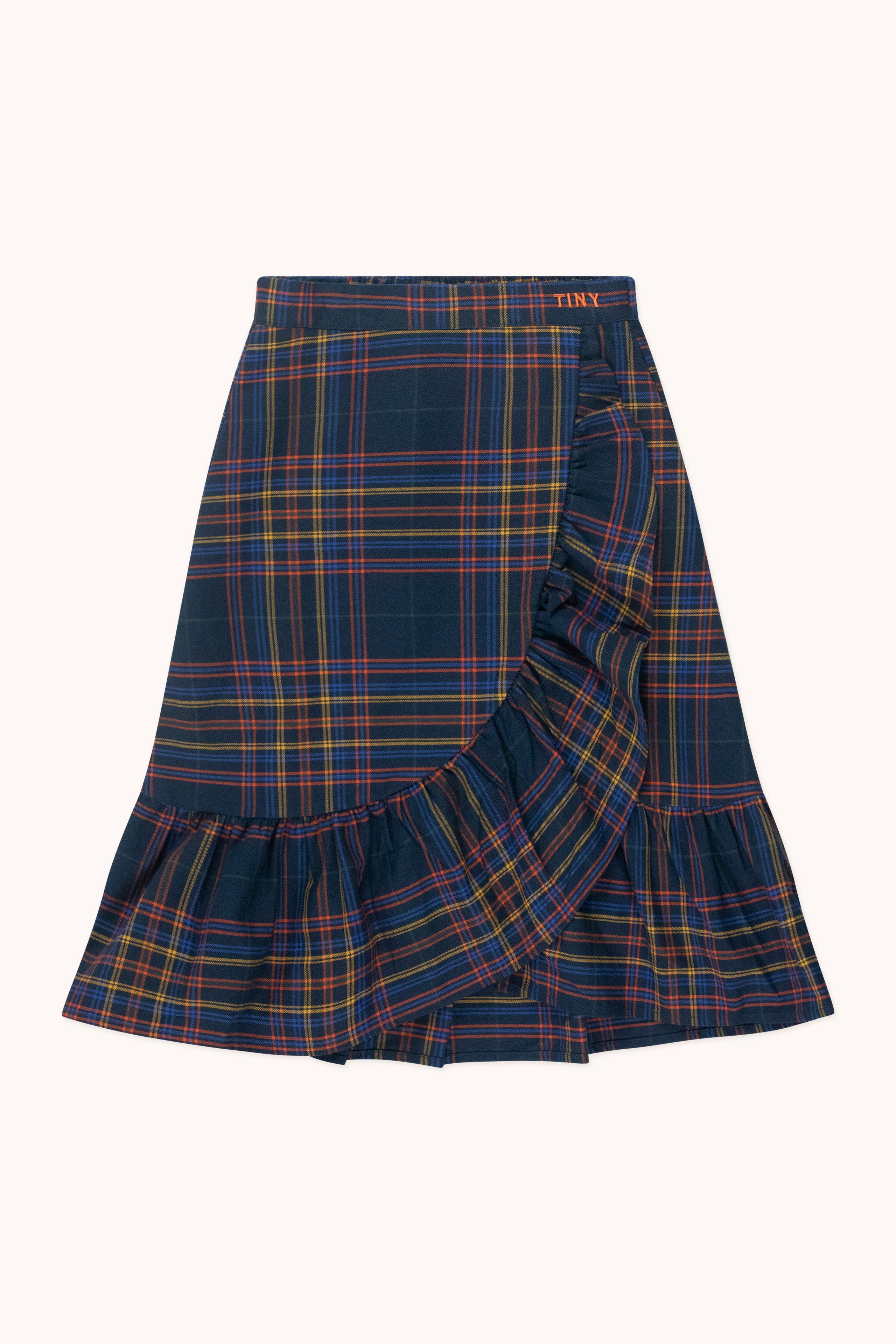 Falda a cuadros navy