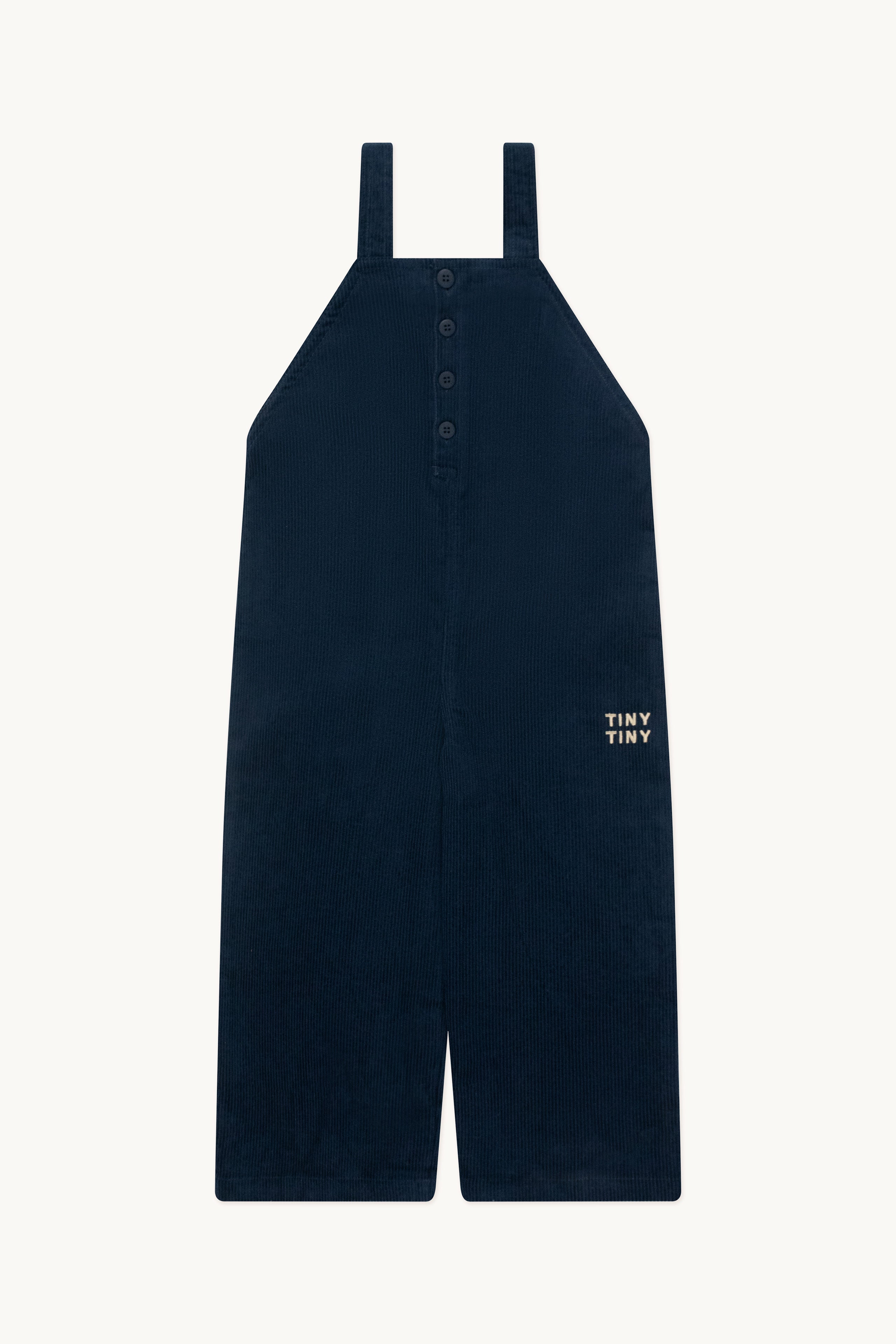 Peto de pana con botones navy