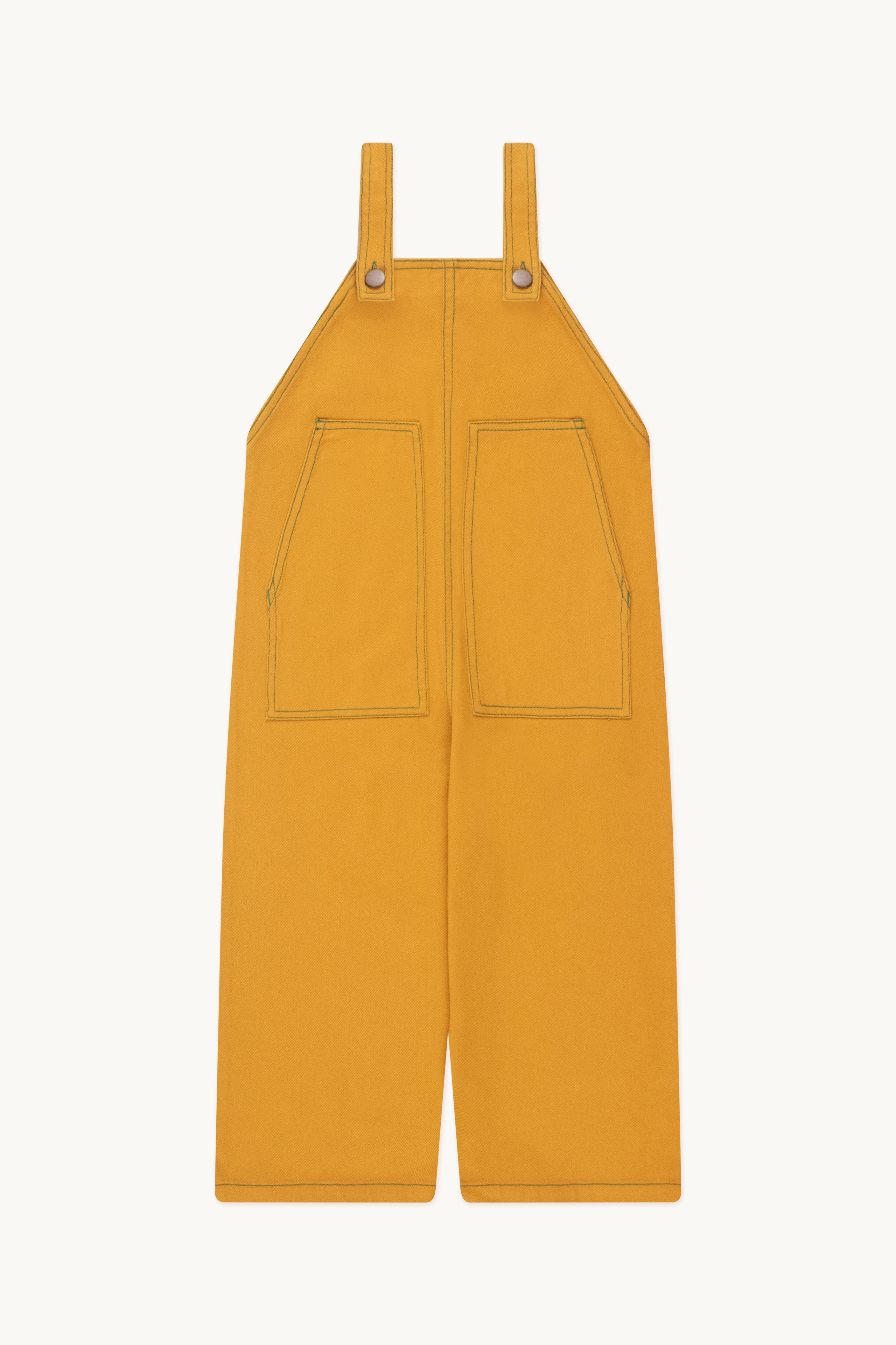 Contrast dungaree mustard
