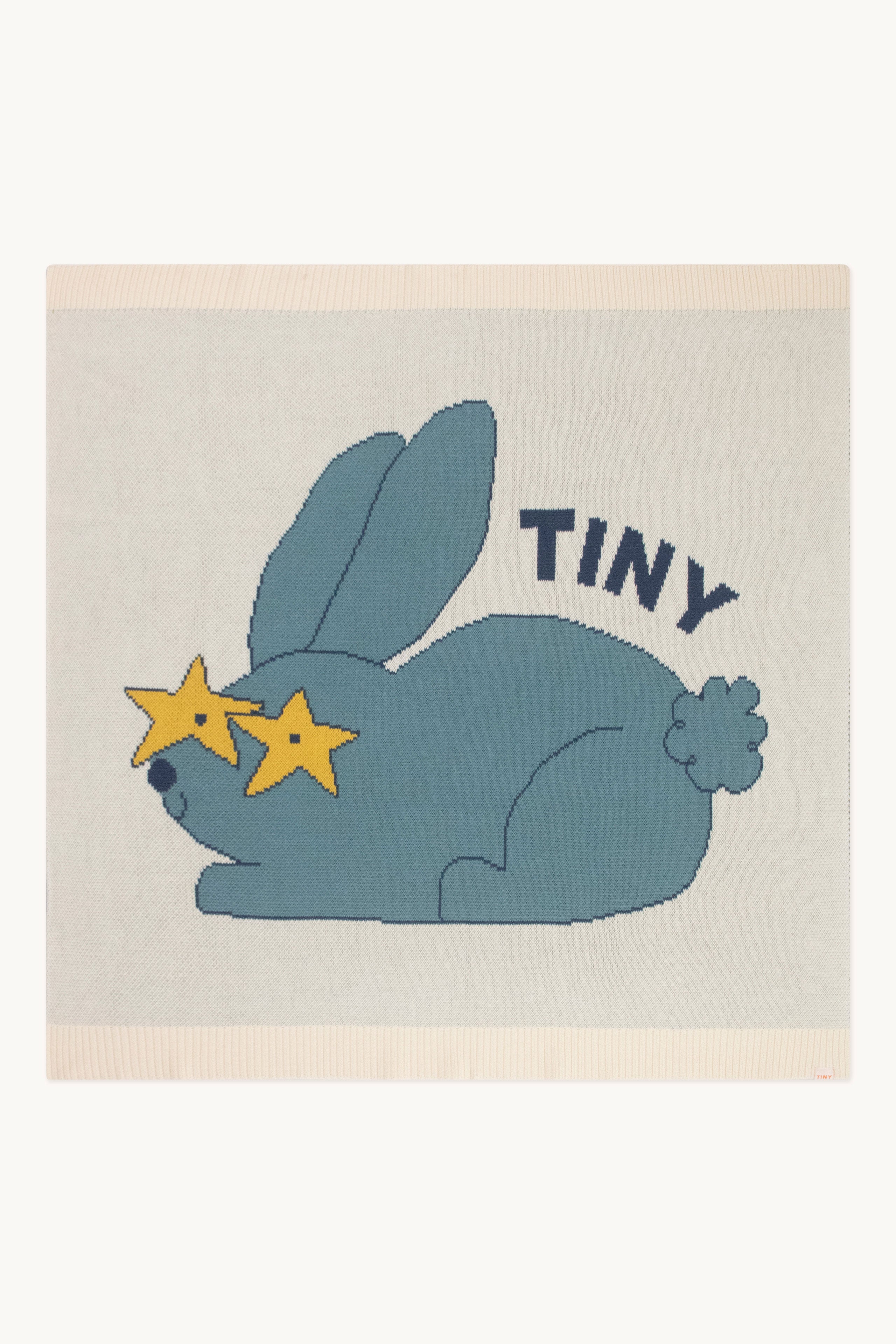 Tiny Rabbit Blanket light cream melange