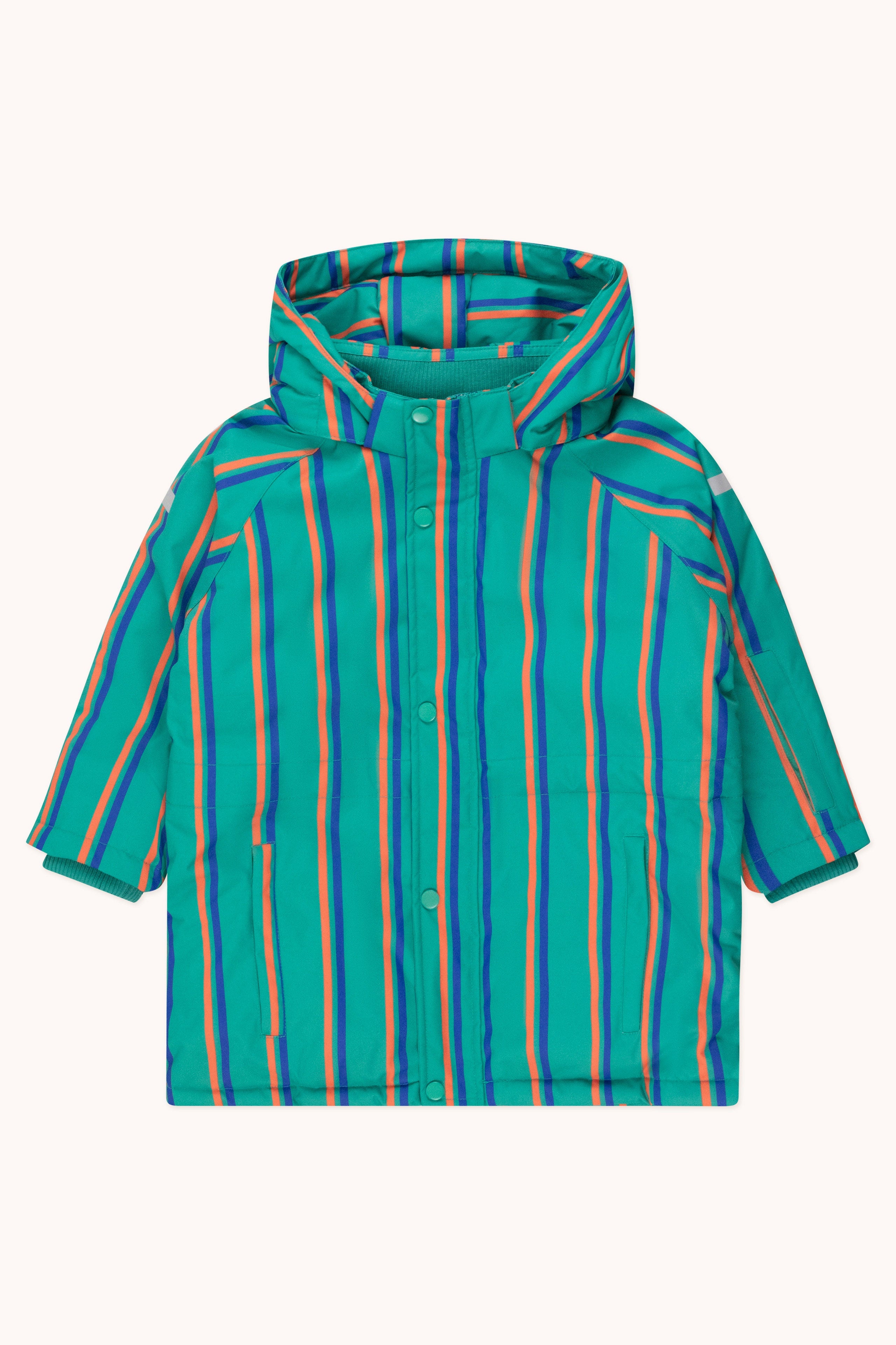 Chaqueta de nieve a rayas emerald