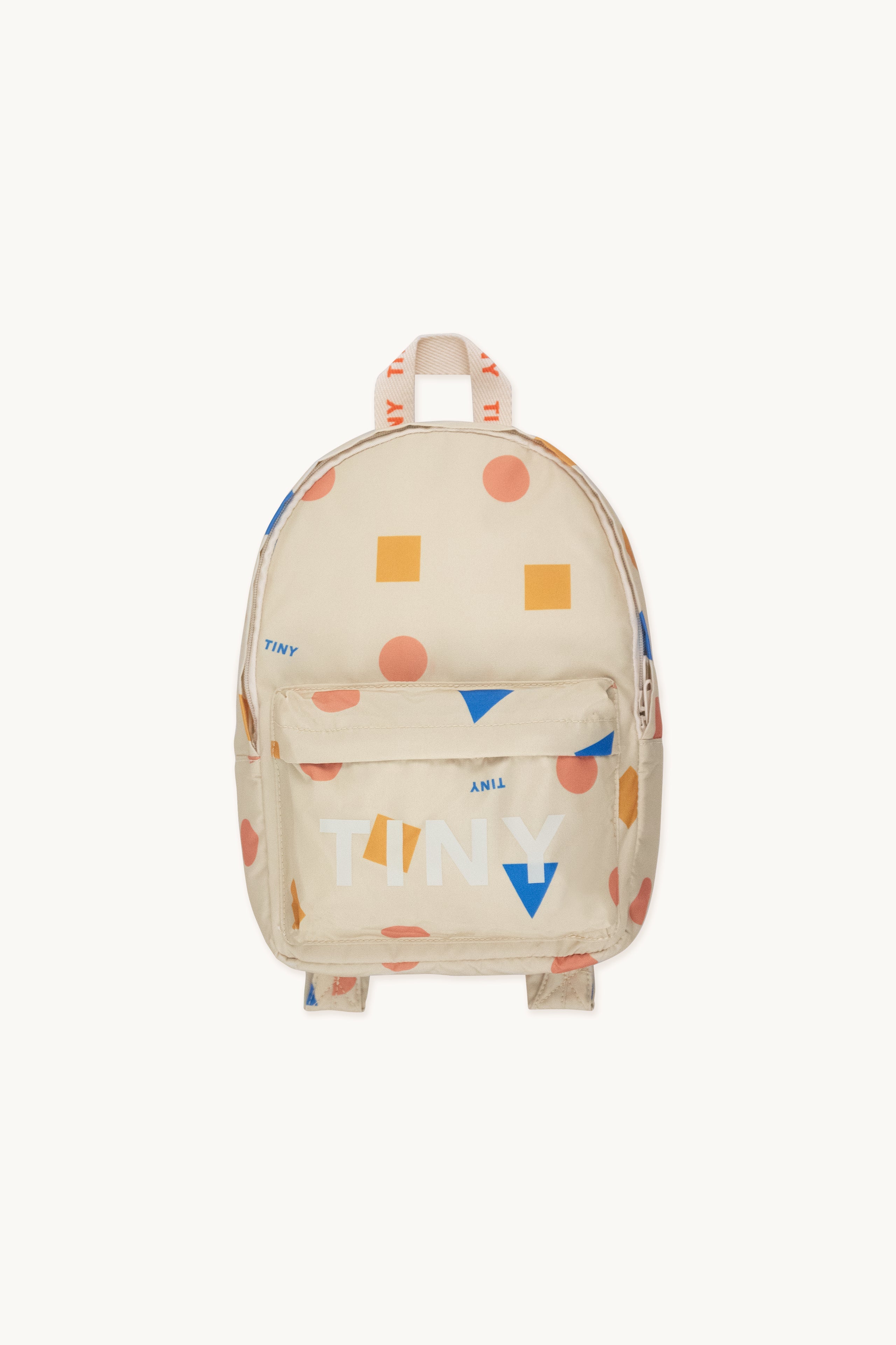 Geometric backpack ivory