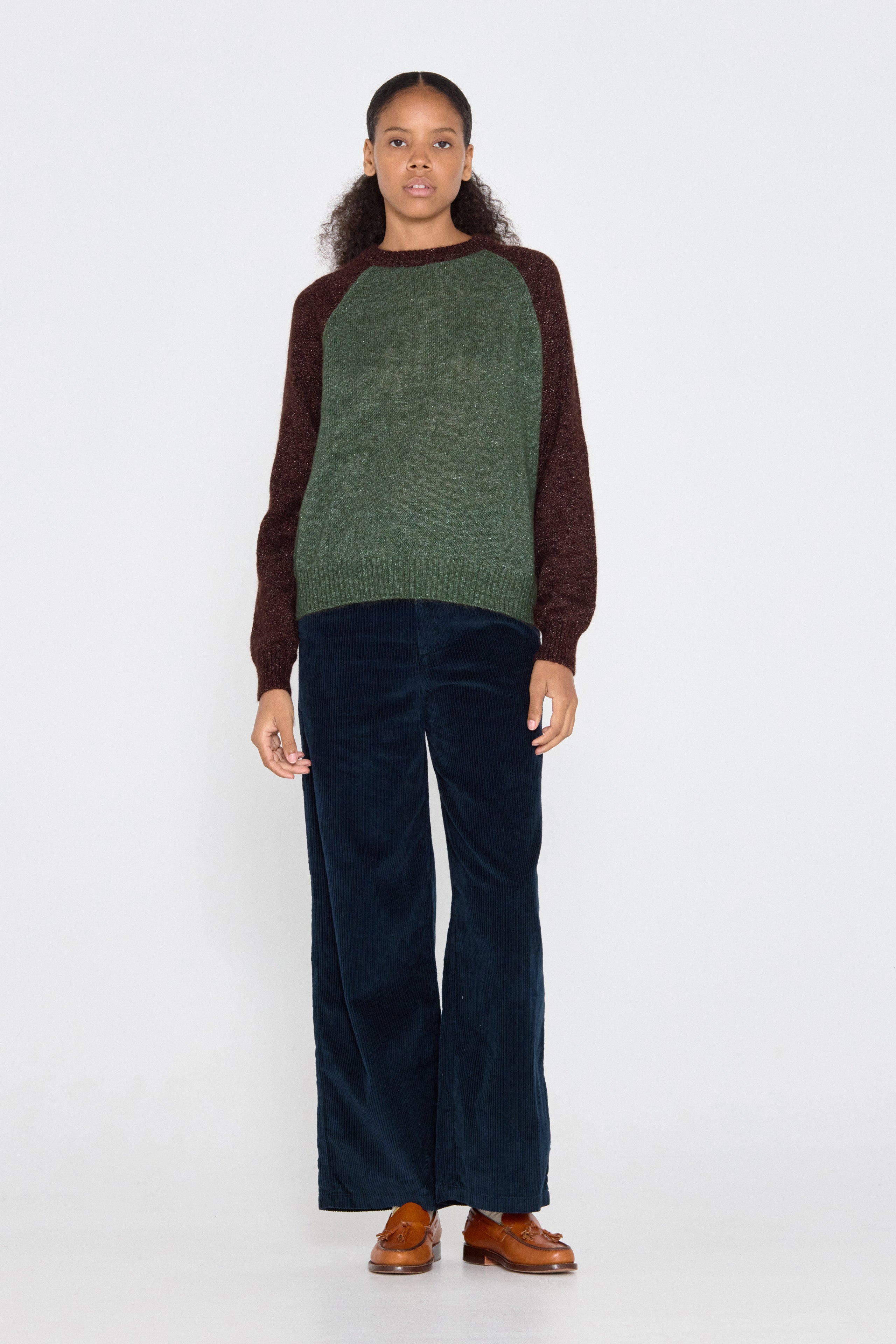 Pantalón de pana navy