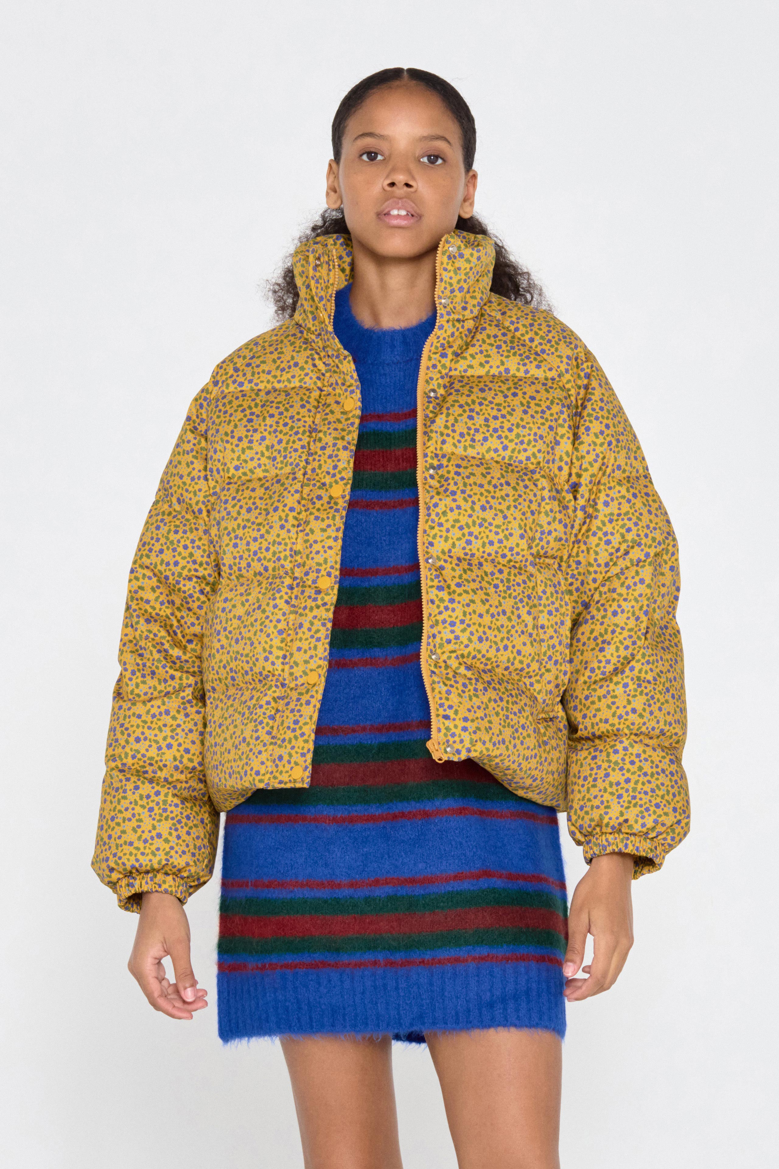 Chaqueta flowers toast