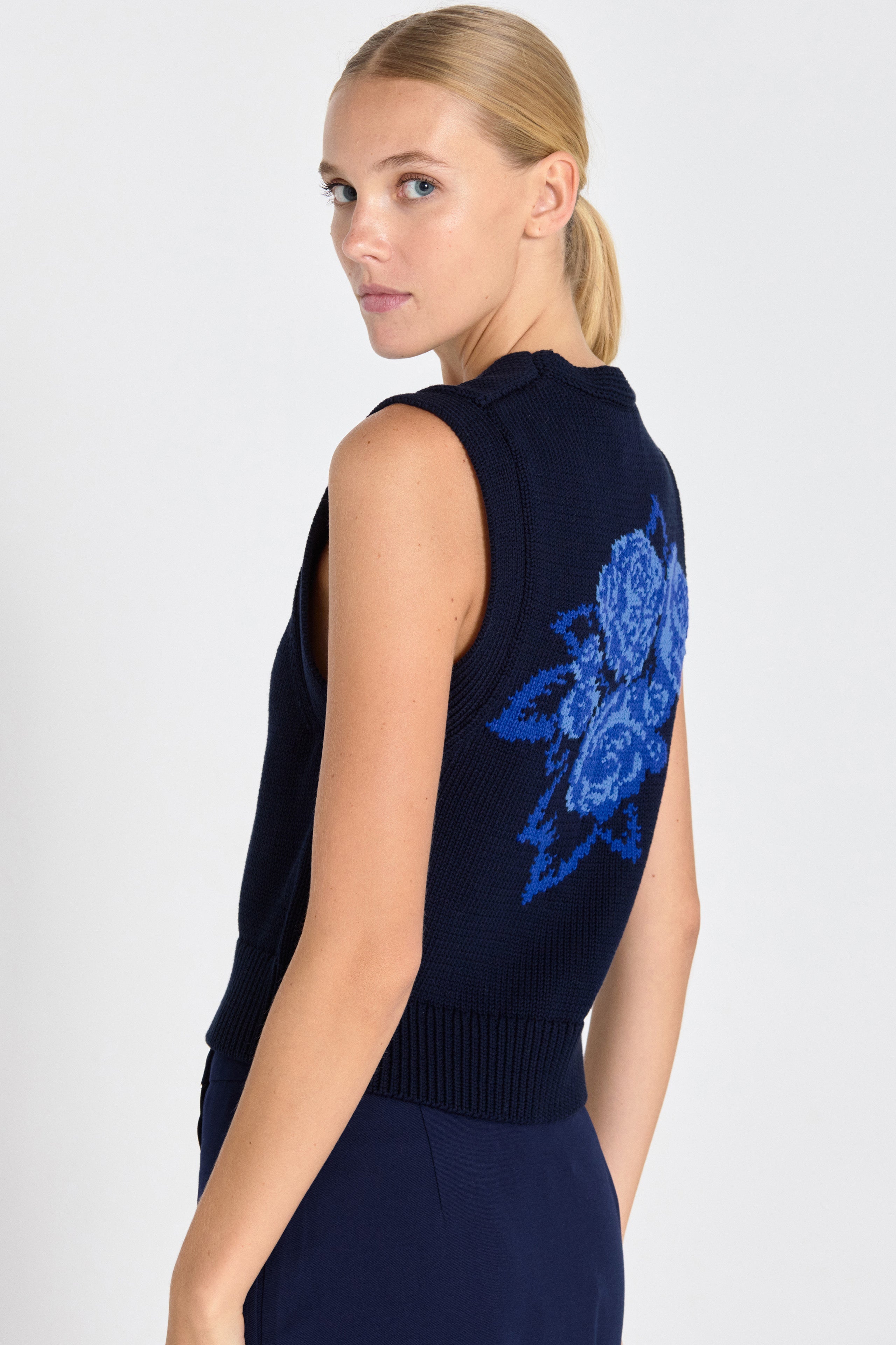 Patric vest navy