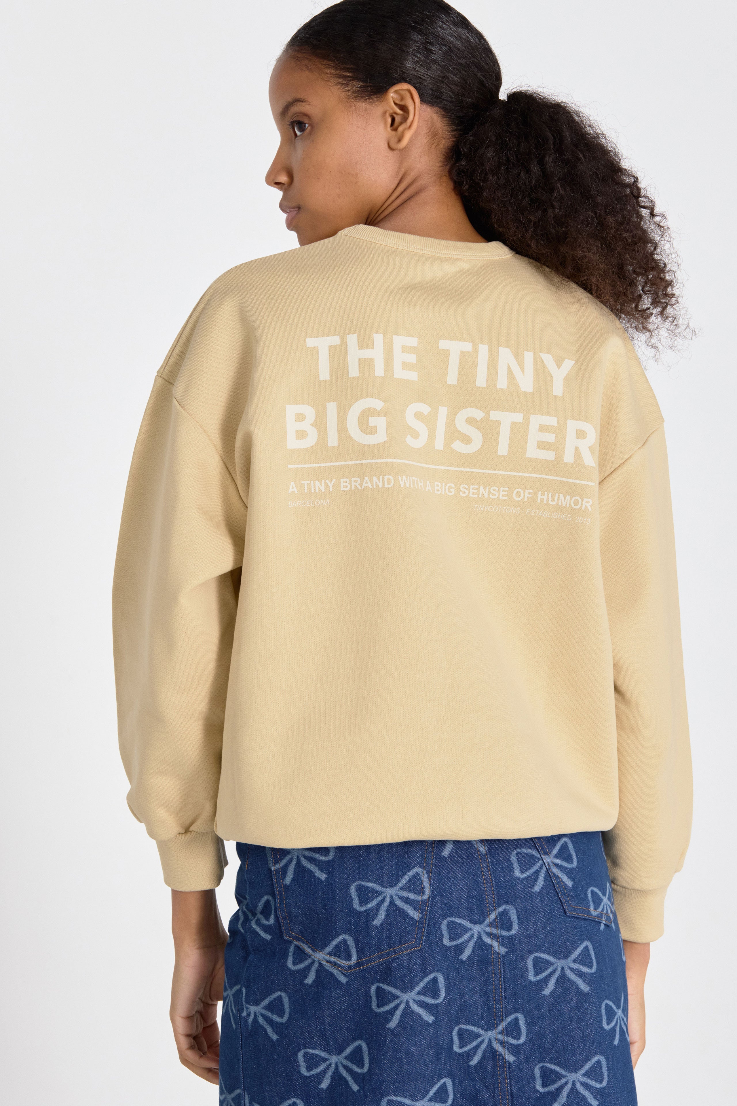 Ttbs sweatshirt ivory