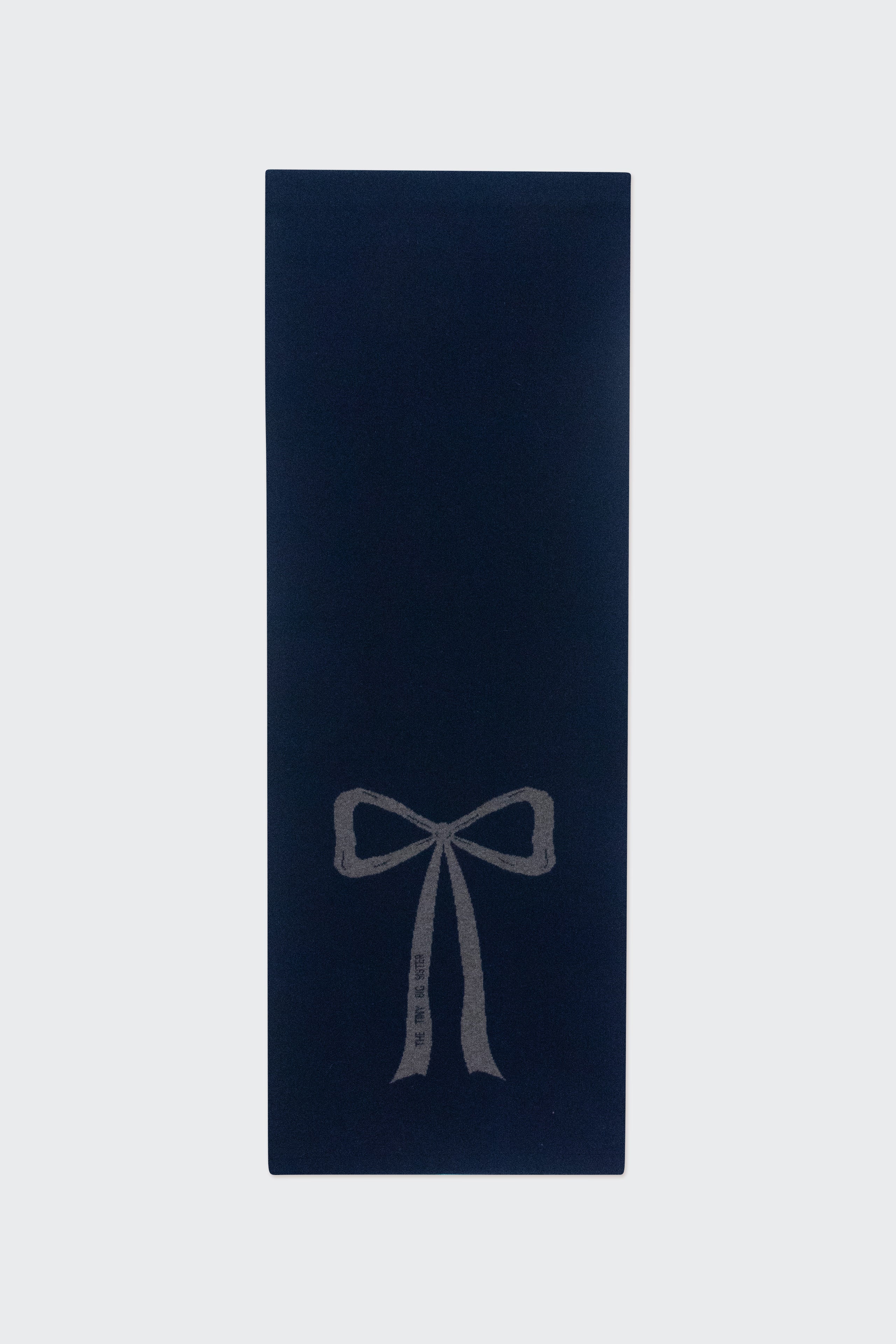 Bow scarf navy