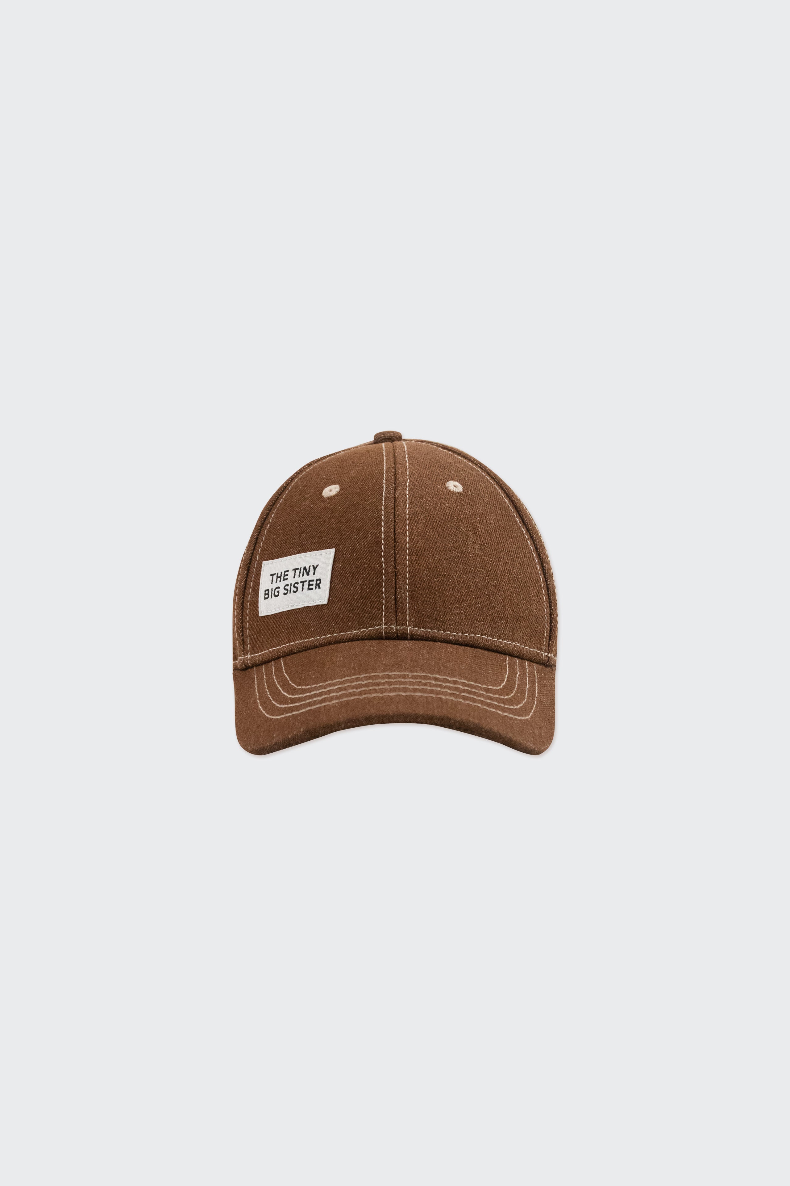 Gorra denim brown