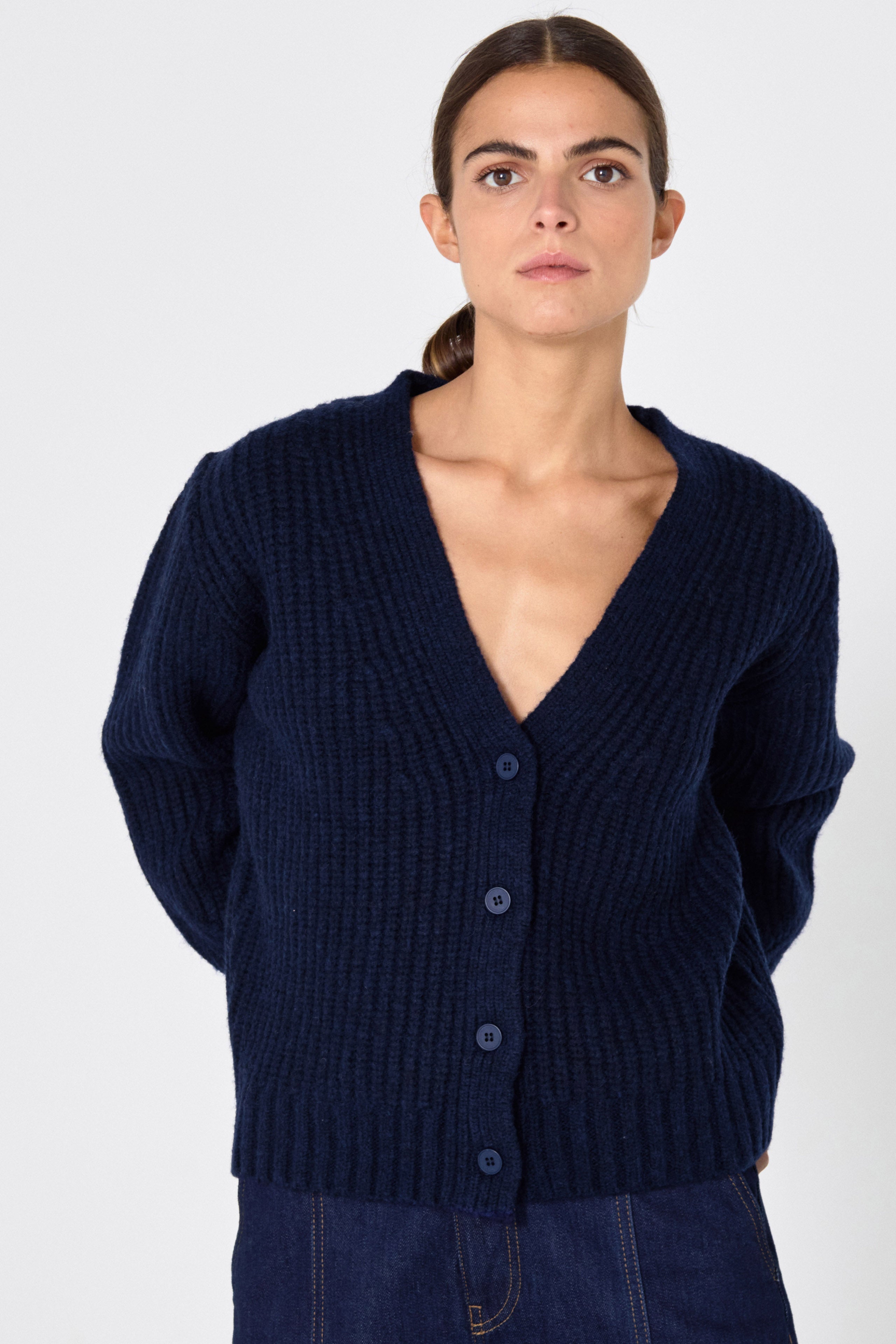 Nora cardigan navy