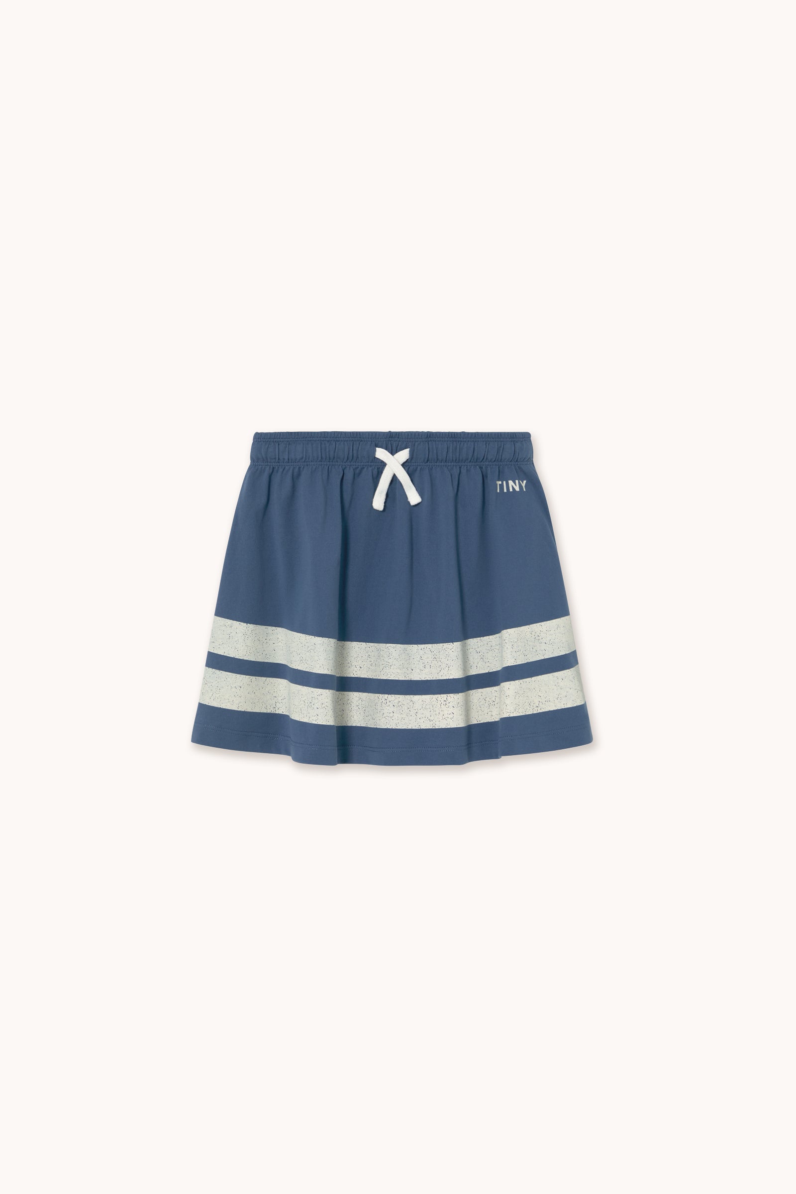 STRIPES LOGO SKIRT light navy