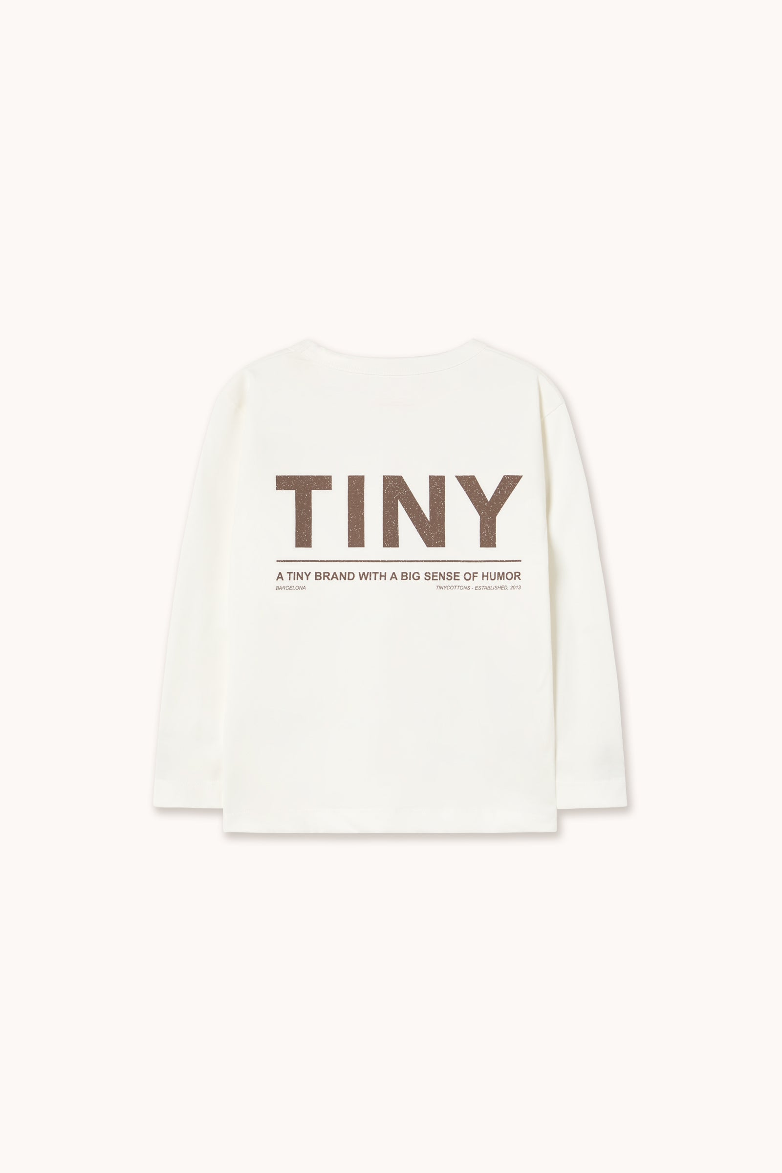 CAMISETA TINY MANGA LARGA off-white