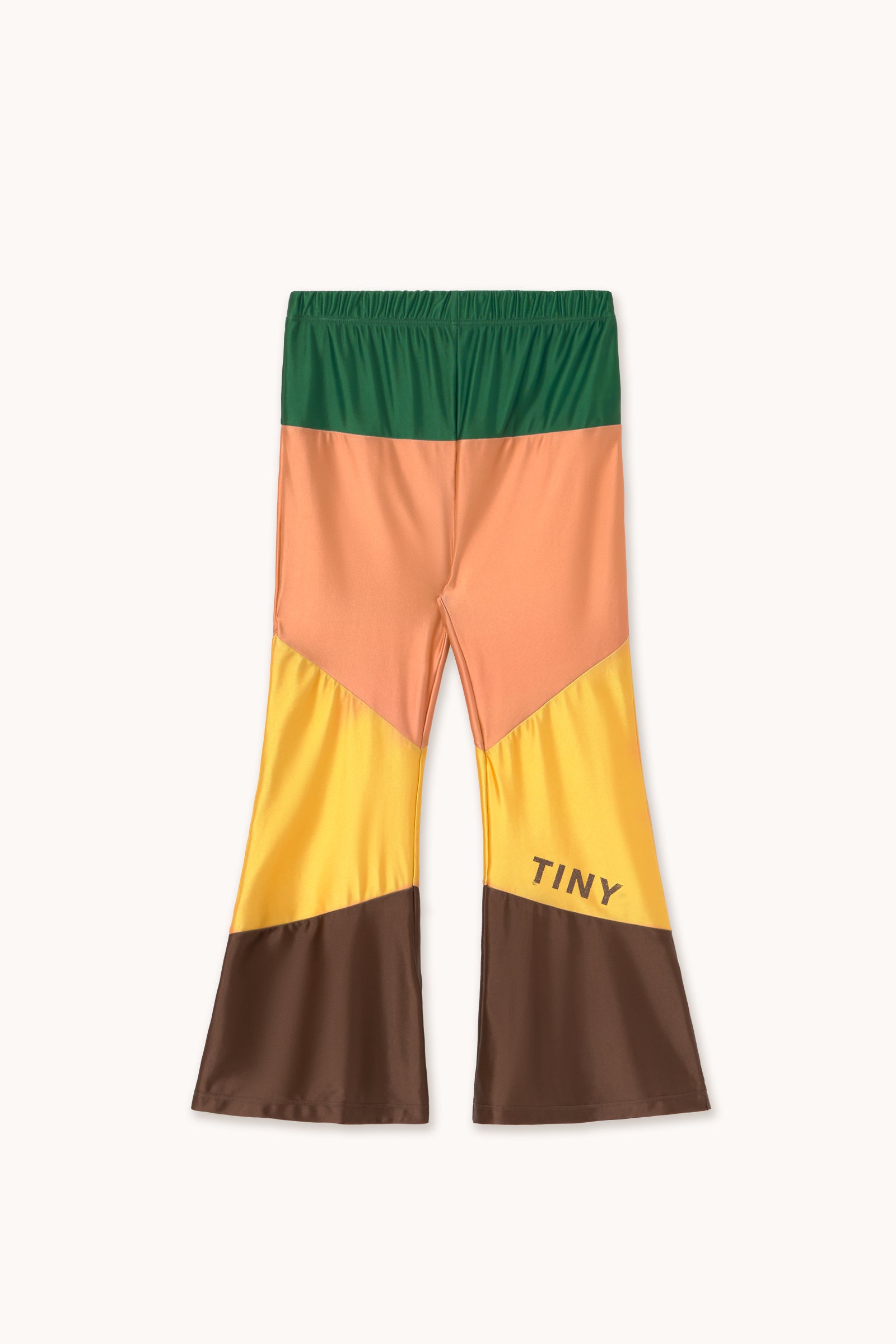 COLOR BLOCK PANT light rust