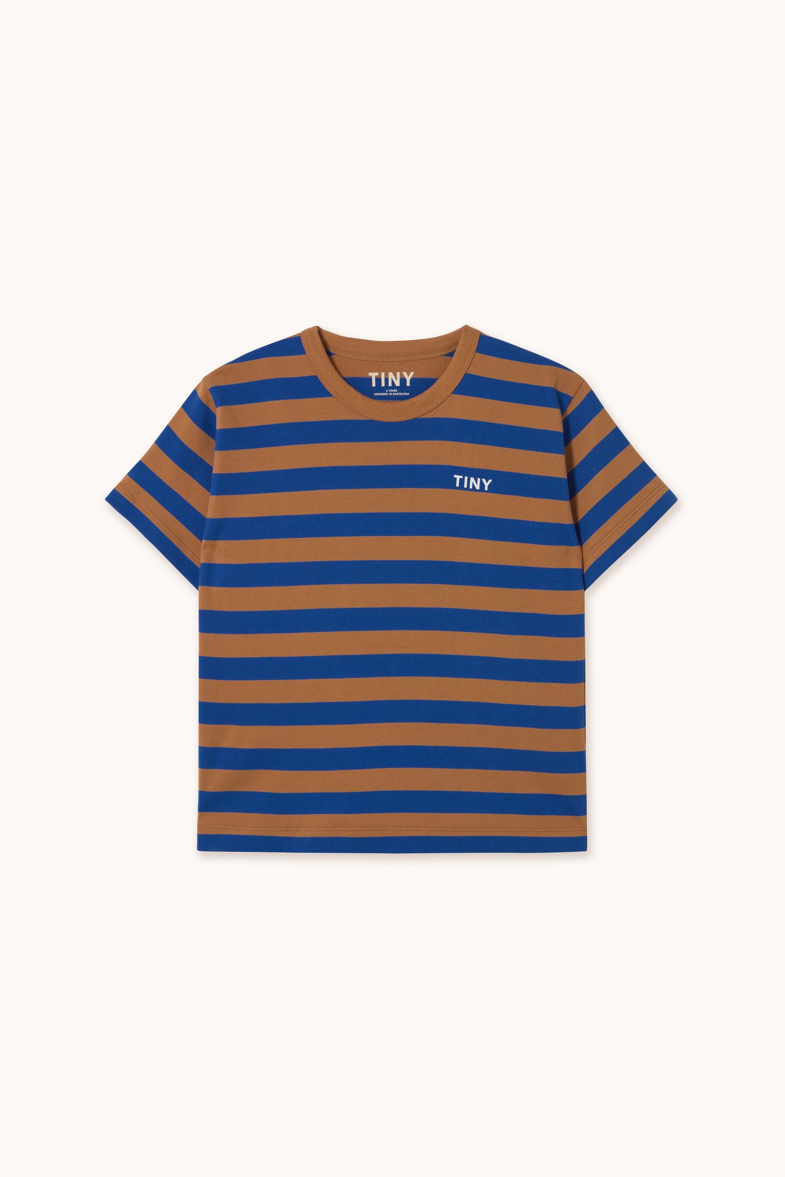 STRIPES KNIT TEE dark blue