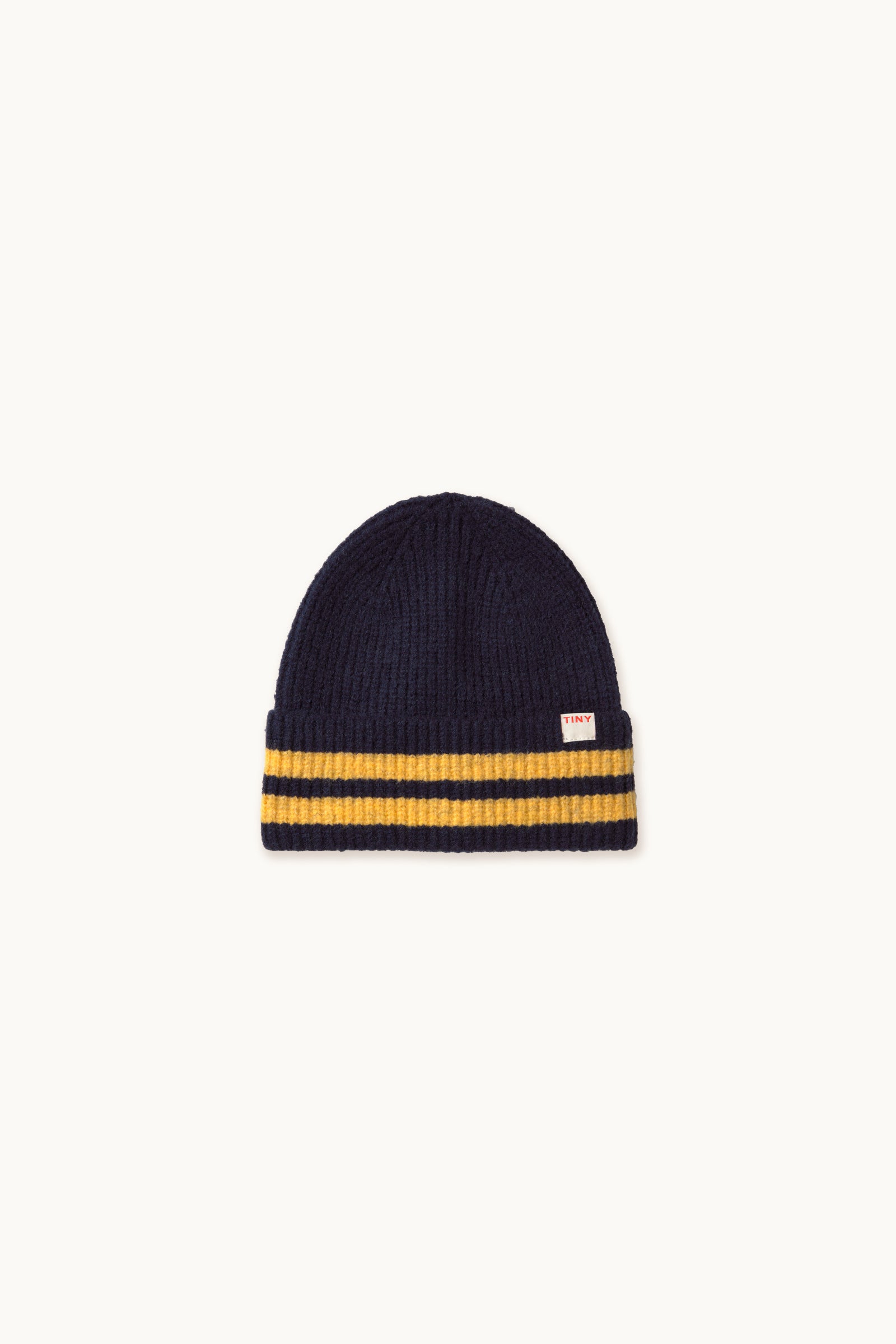 STRIPES BEANIE navy