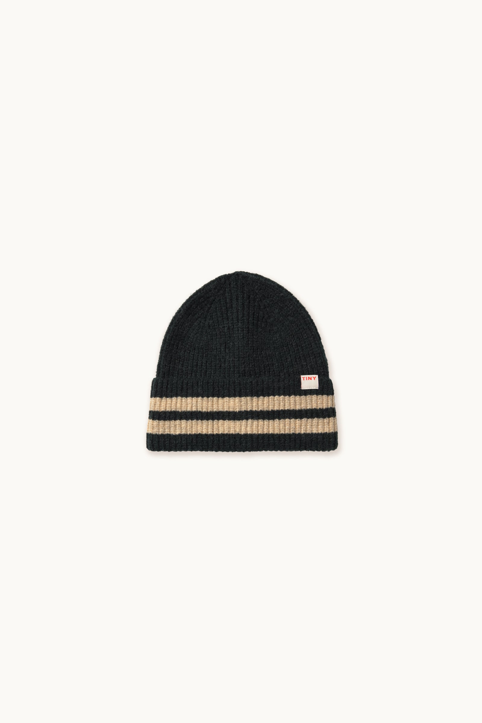 STRIPES BEANIE dark green