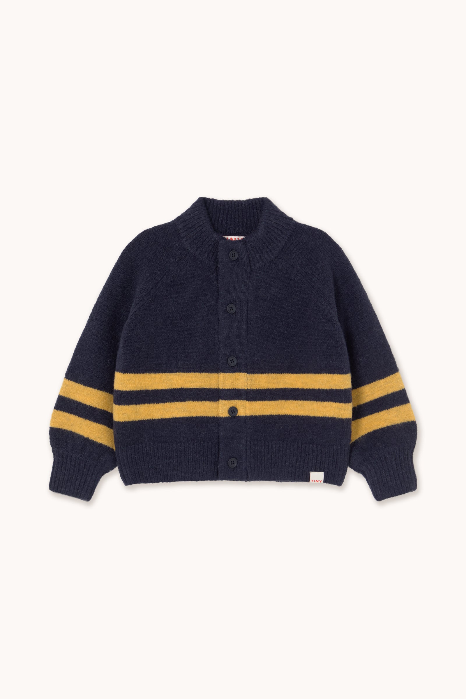 CARDIGAN DE CUELLO ALTO navy