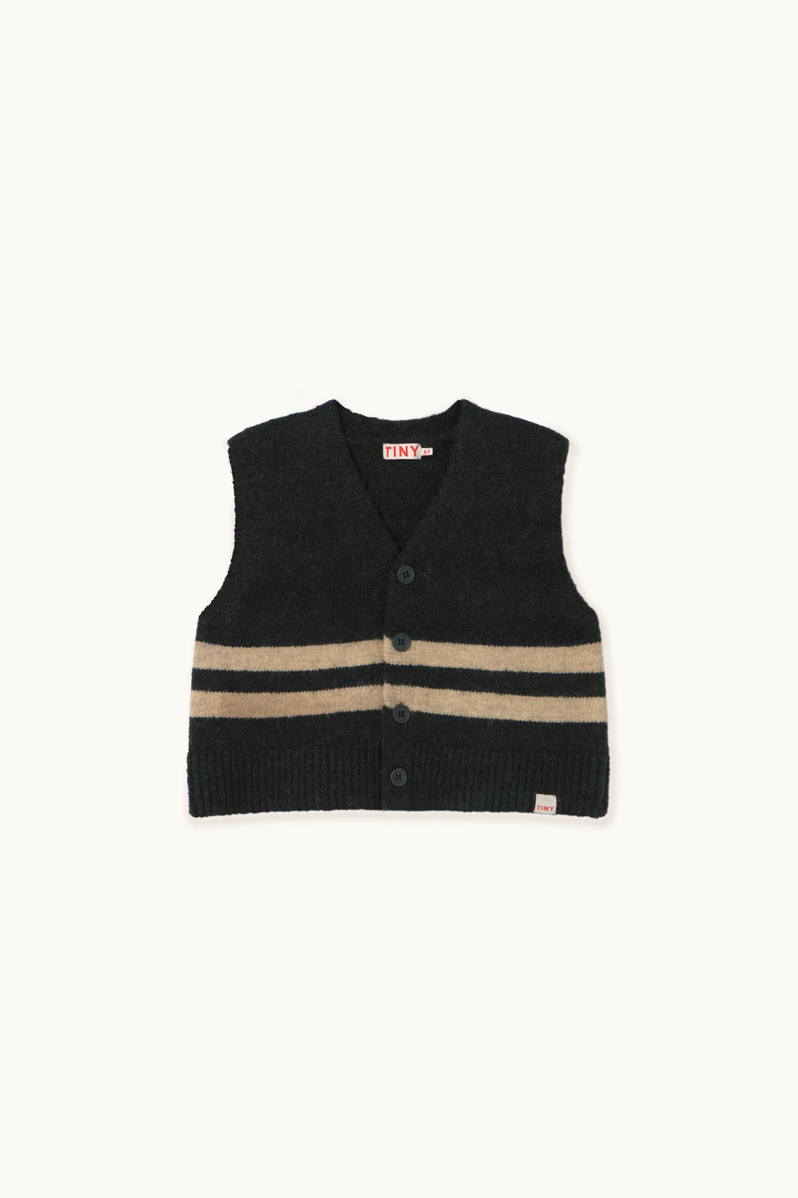 CHALECO RAYAS dark green