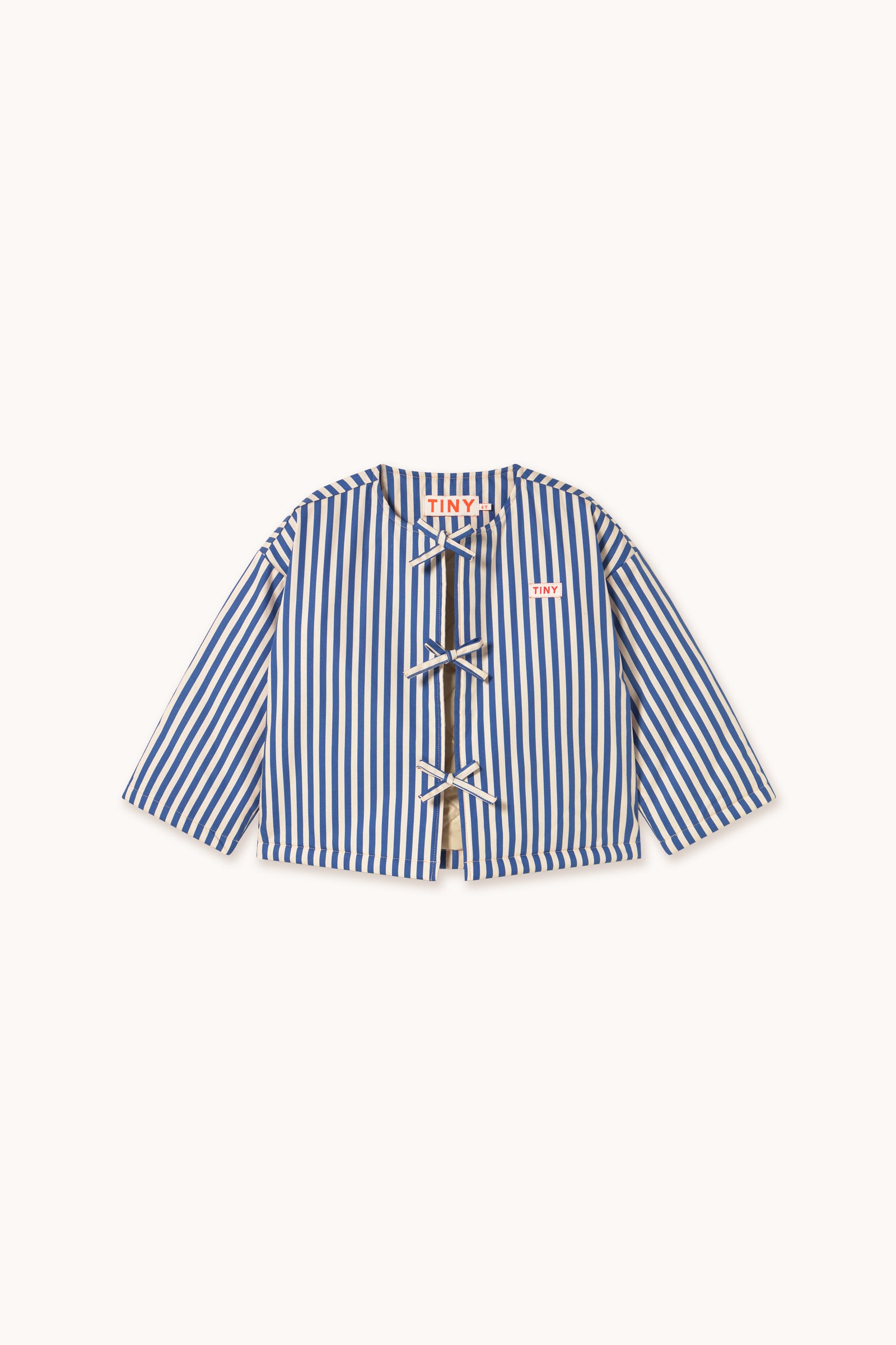 BOWS JACKET vanilla/dark blue