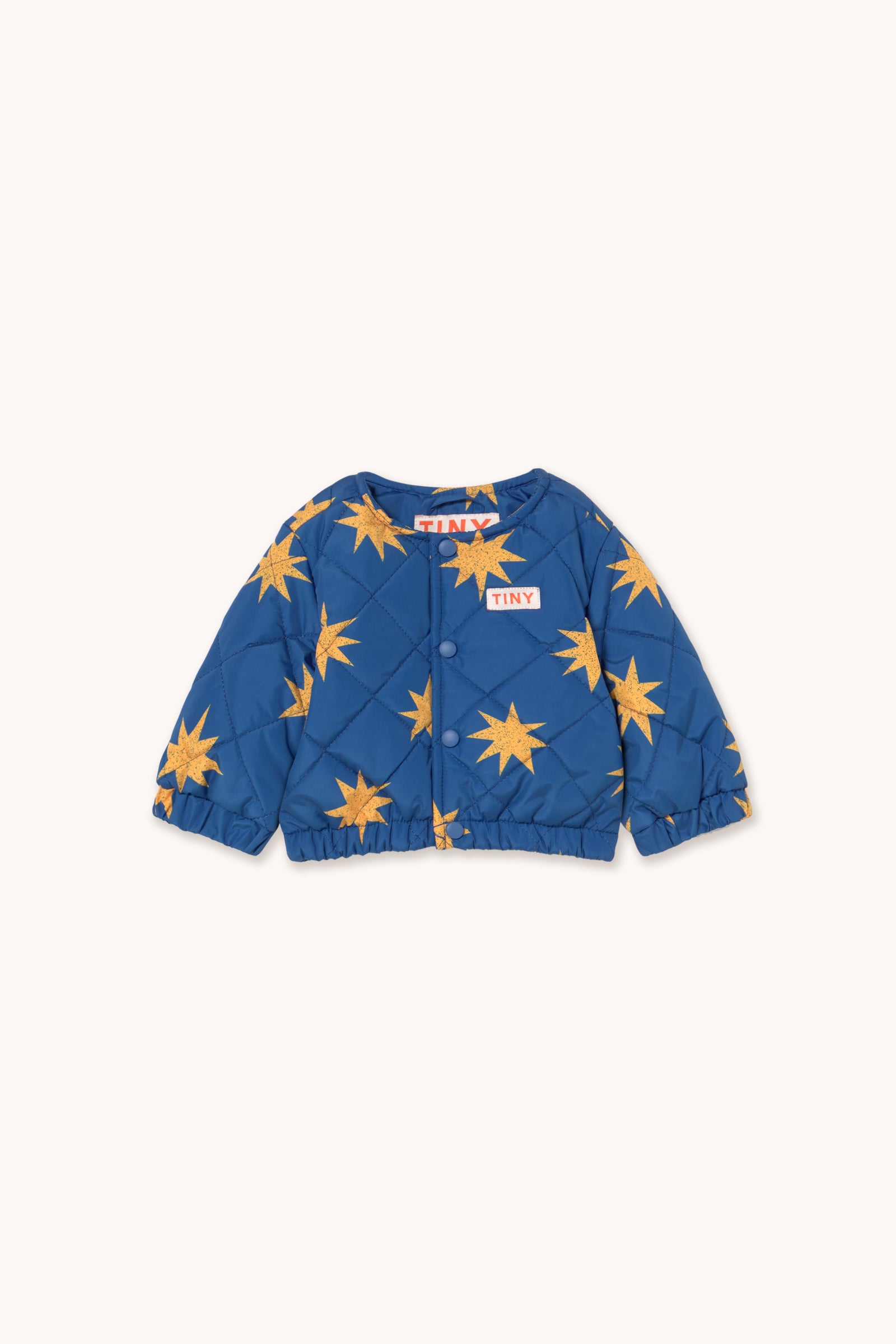 STARS BABY PADDED JACKET dark blue