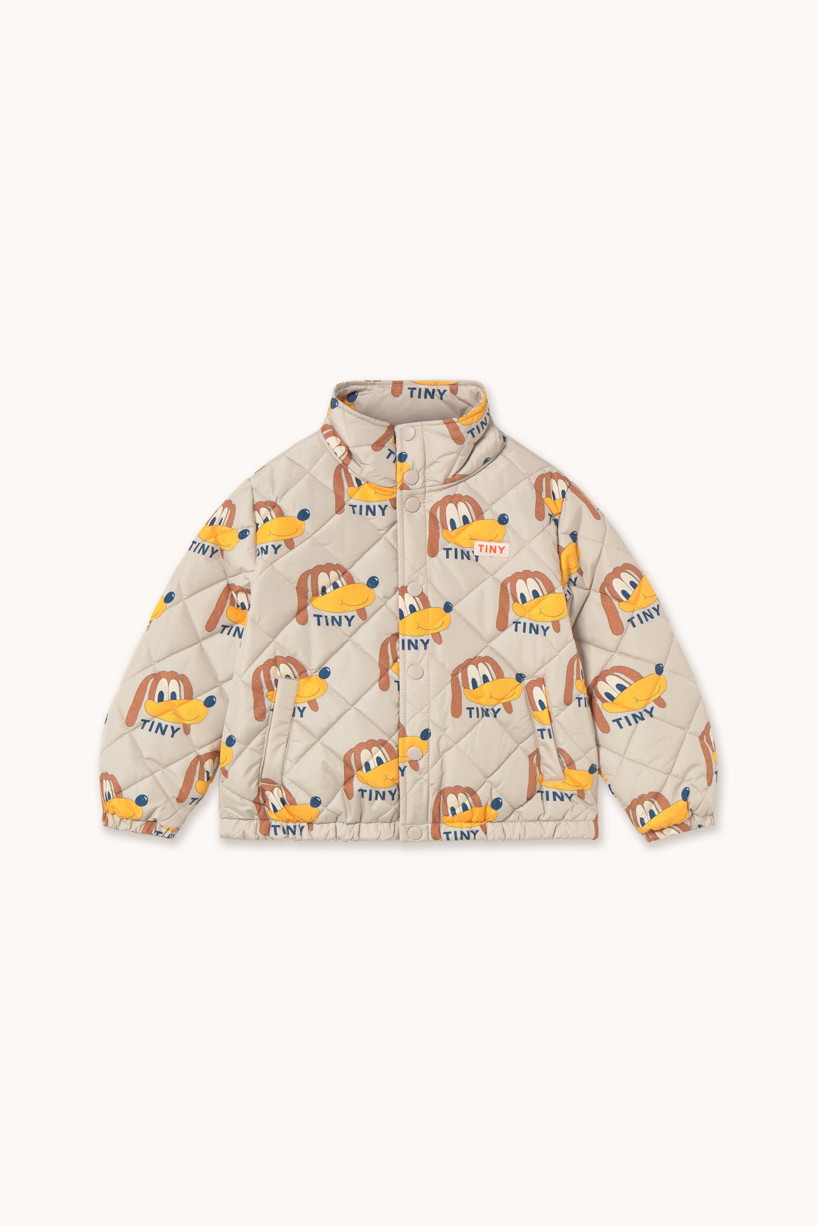 DOGS PADDED JACKET dark vanilla