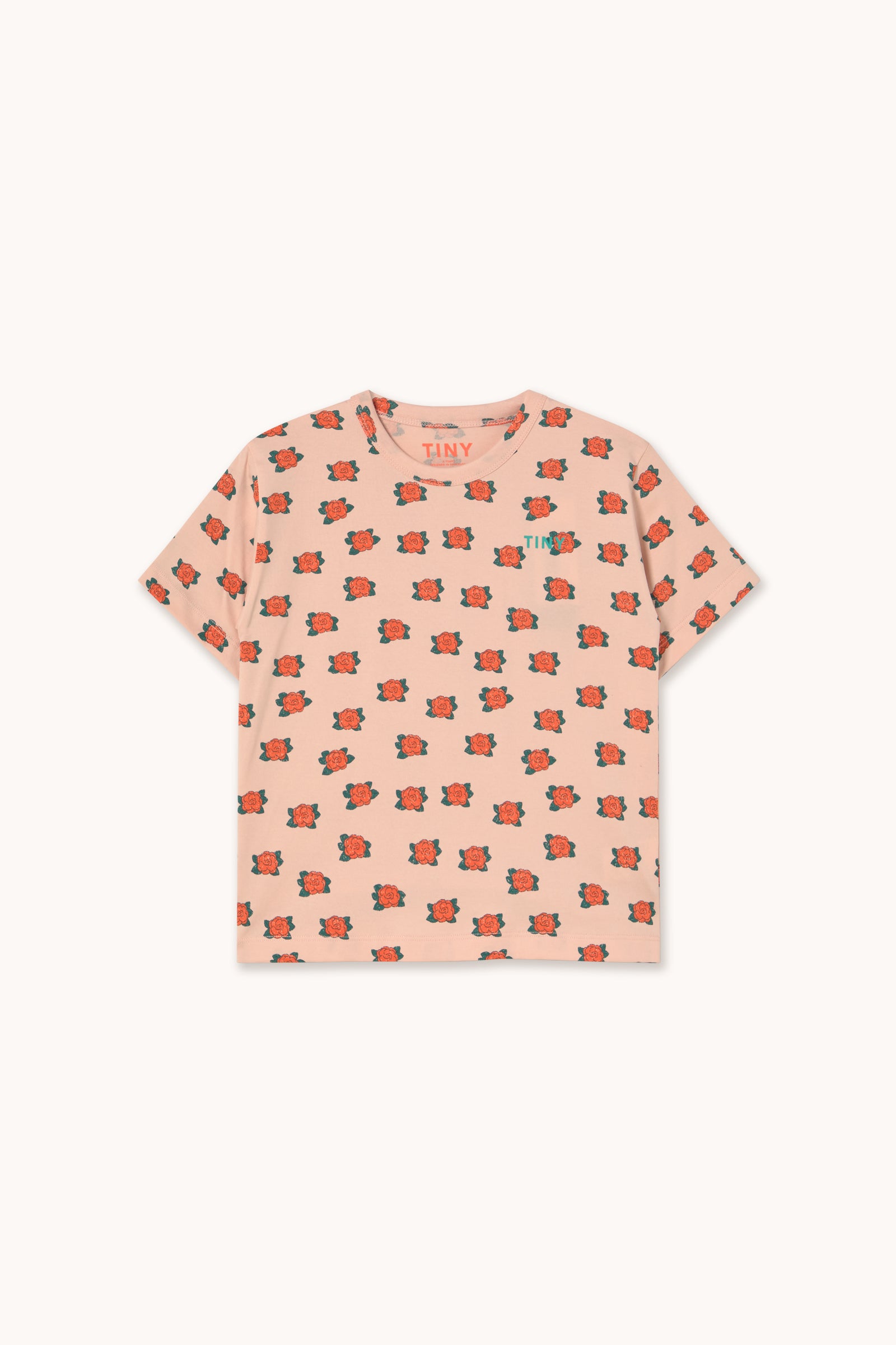 CAMELIAS TEE wild rose
