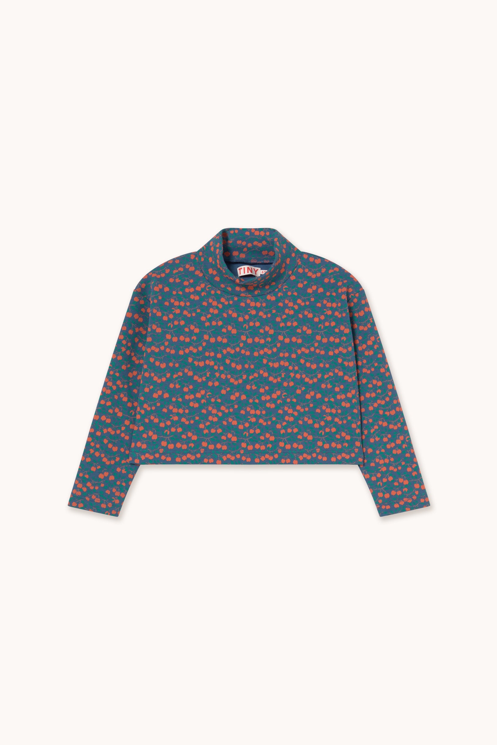 MINI APPLES RIB MOCKNECK light navy