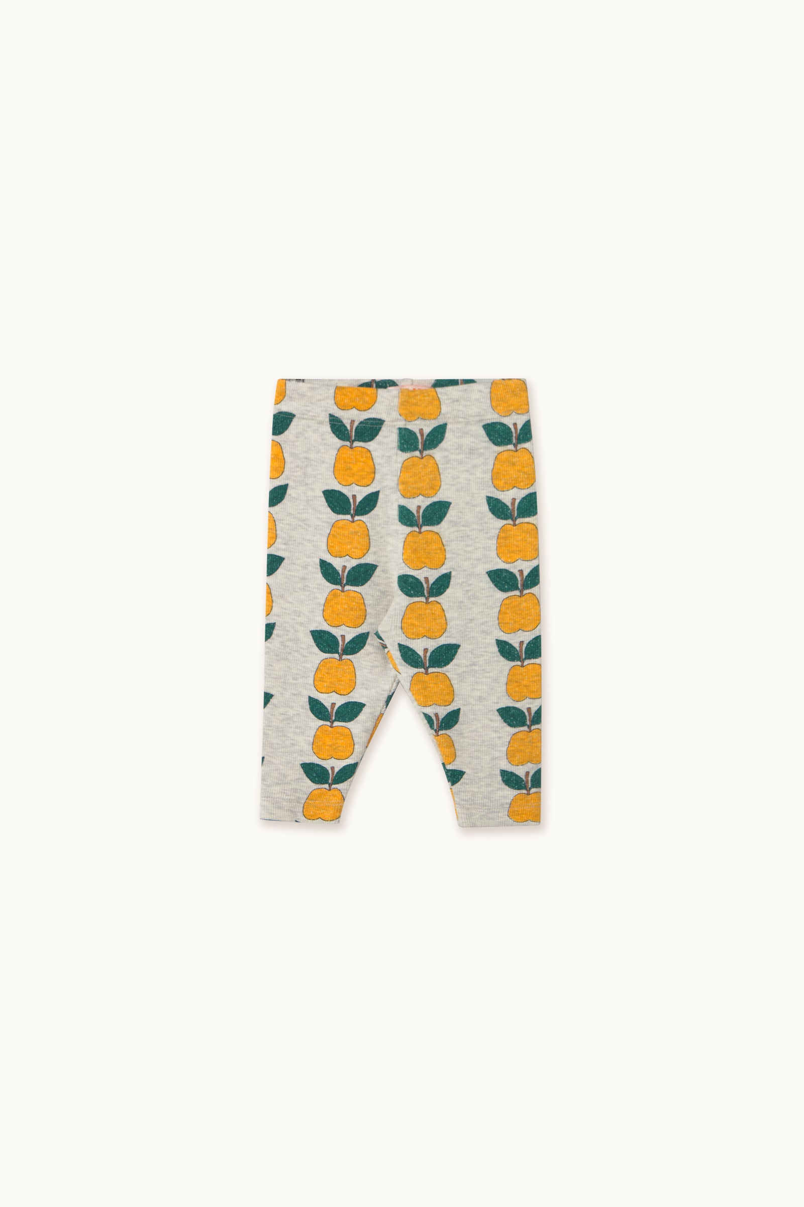 APPLES RIB BABY PANT light cream heather