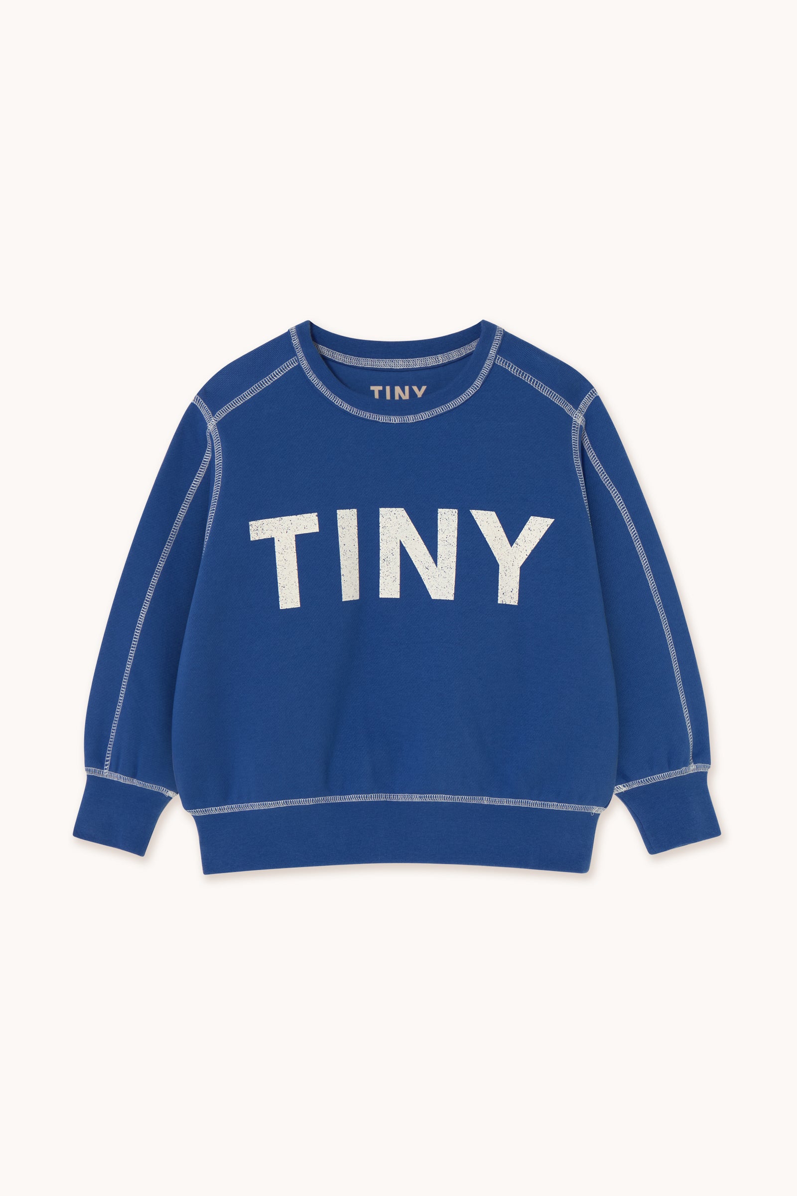 CONTRAST SWEATSHIRT dark blue