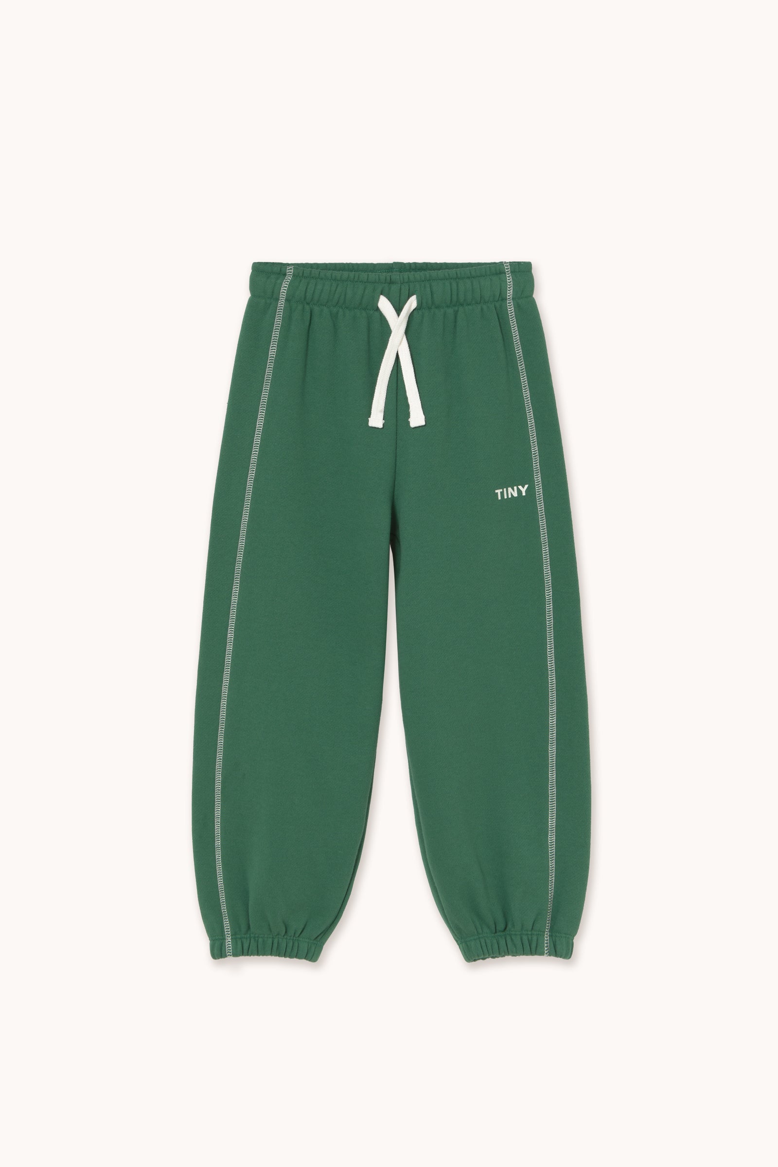 CONTRAST SWEATPANT dark green
