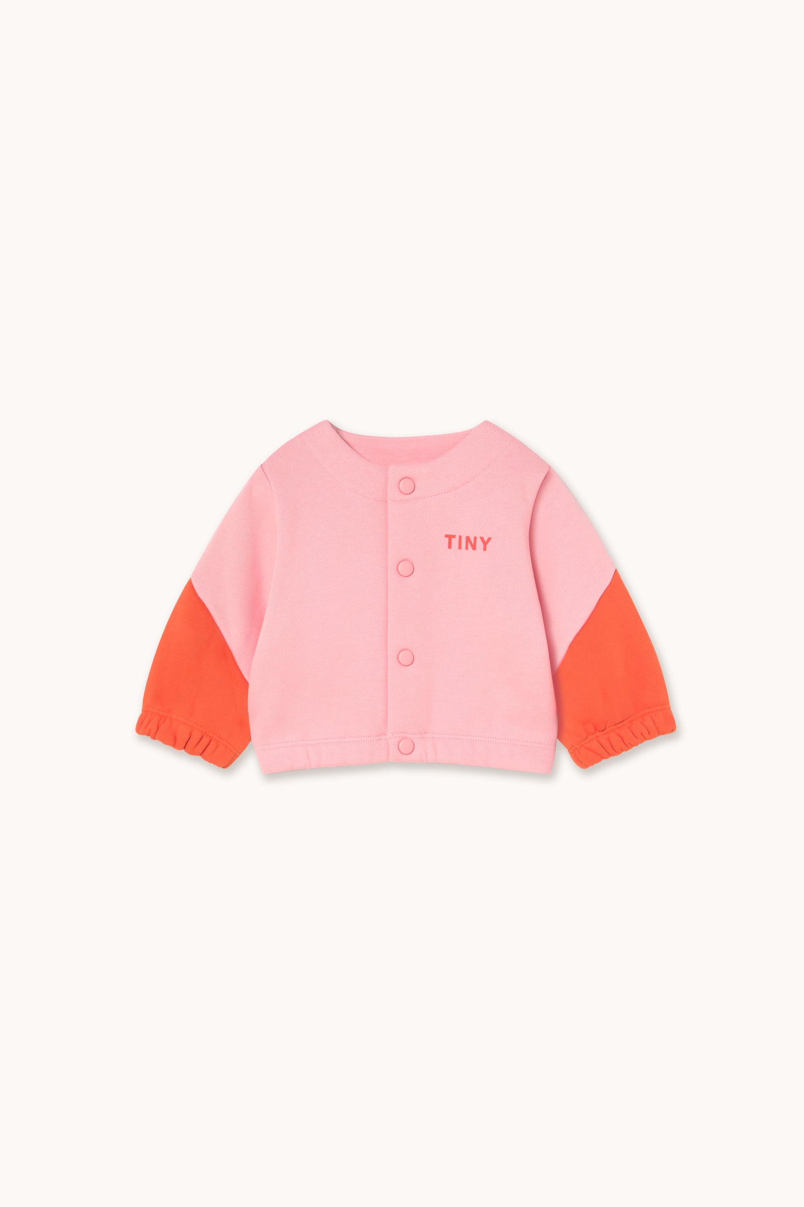 TINY COLOR BLOCK BABY JACKET pink