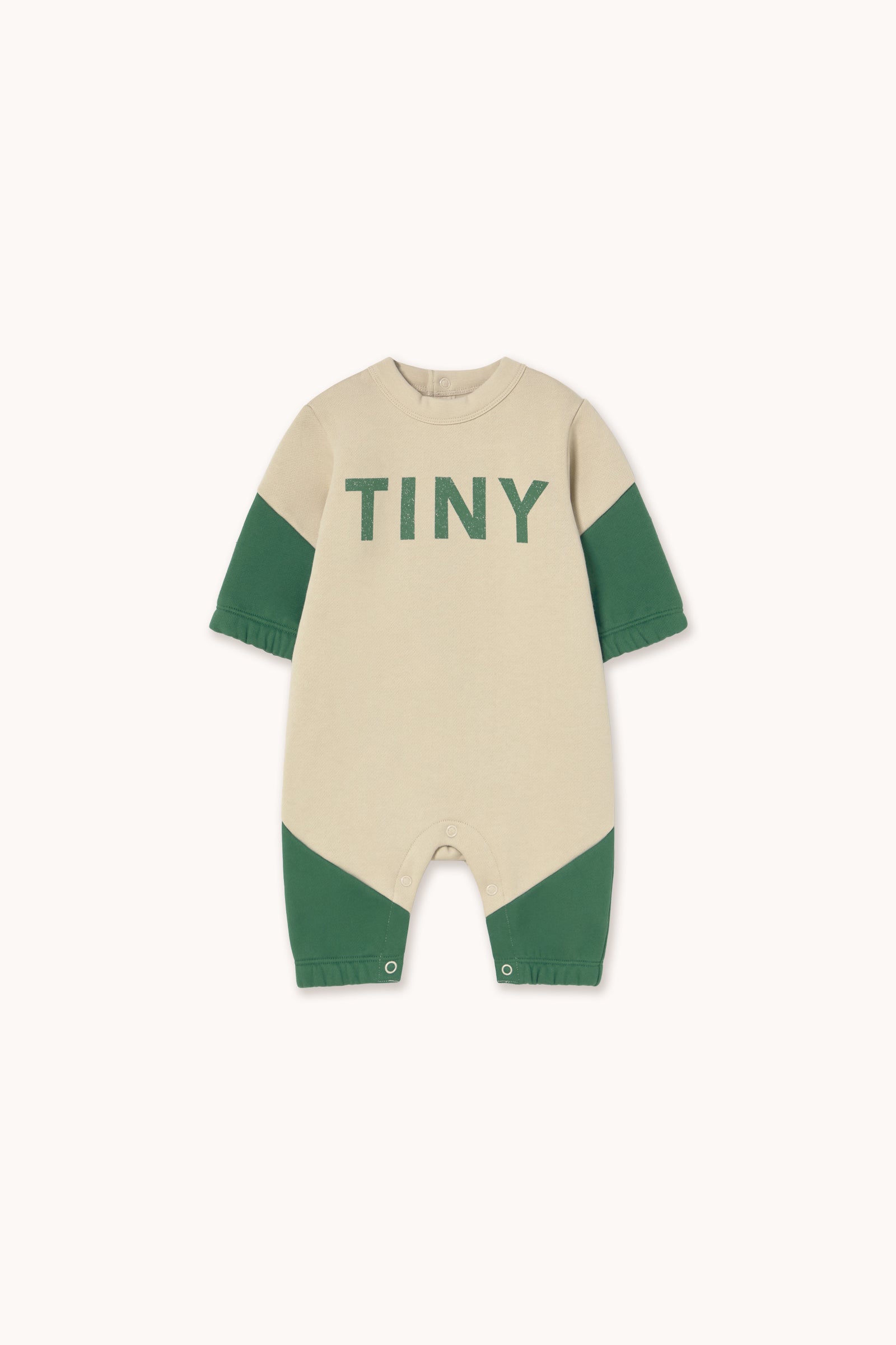 TINY COLOR BLOCK ONE-PIECE dark vanilla
