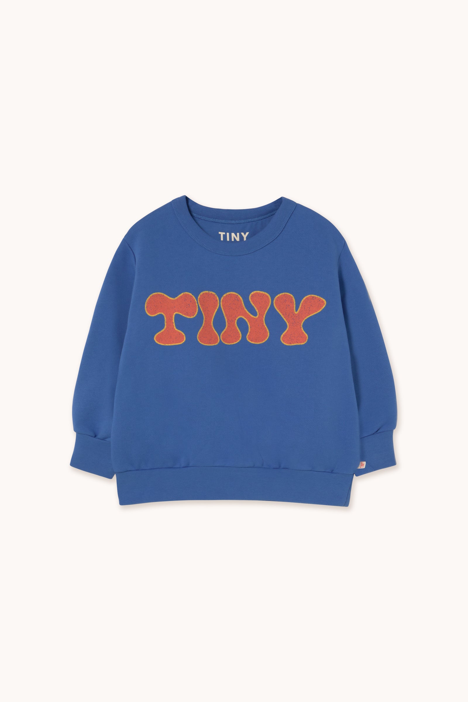 TINY WAVES RED GRAPHIC SWEATSHIRT dark blue