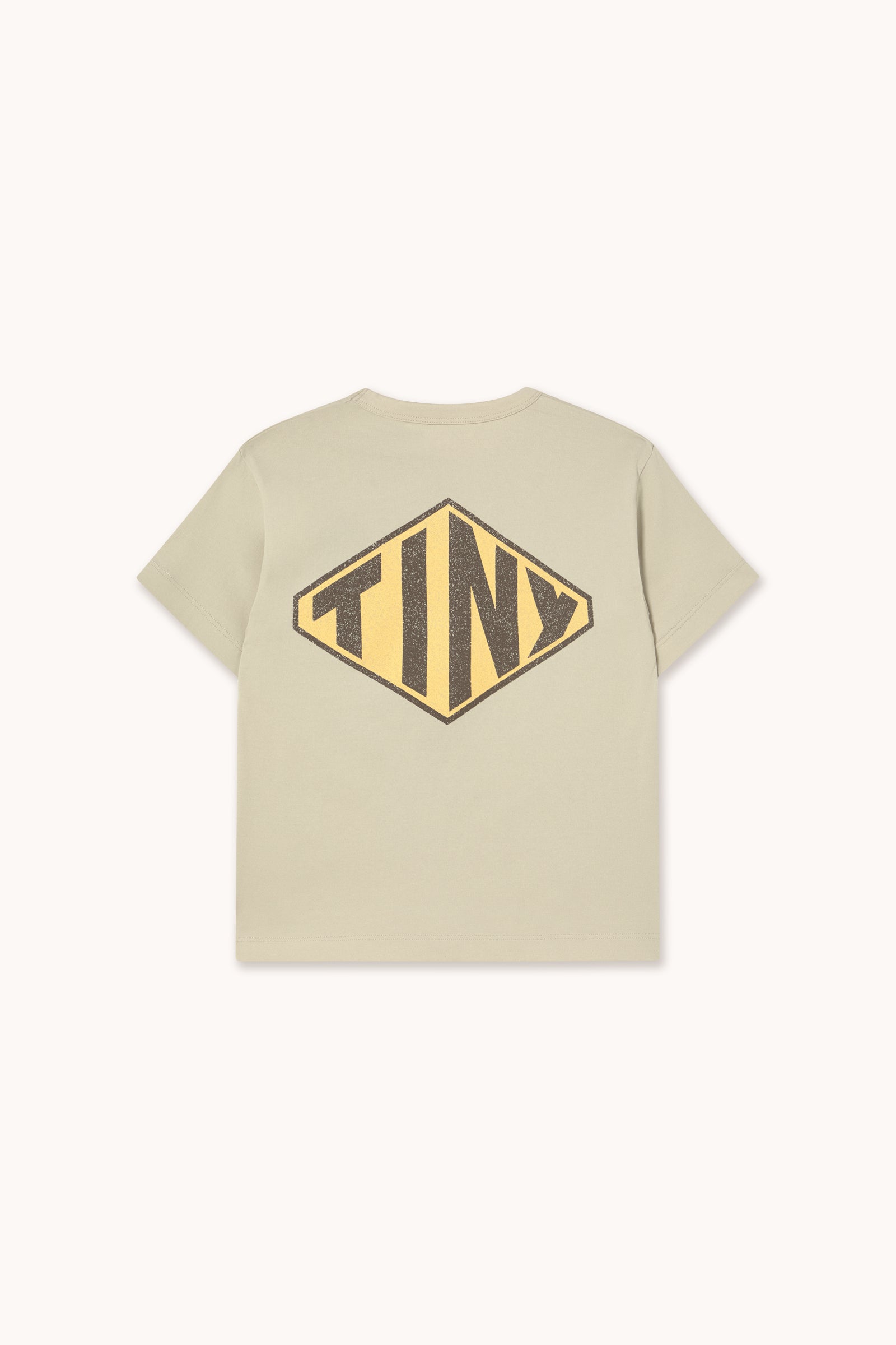 DIAMOND TINY GRAPHIC TEE dark vanilla
