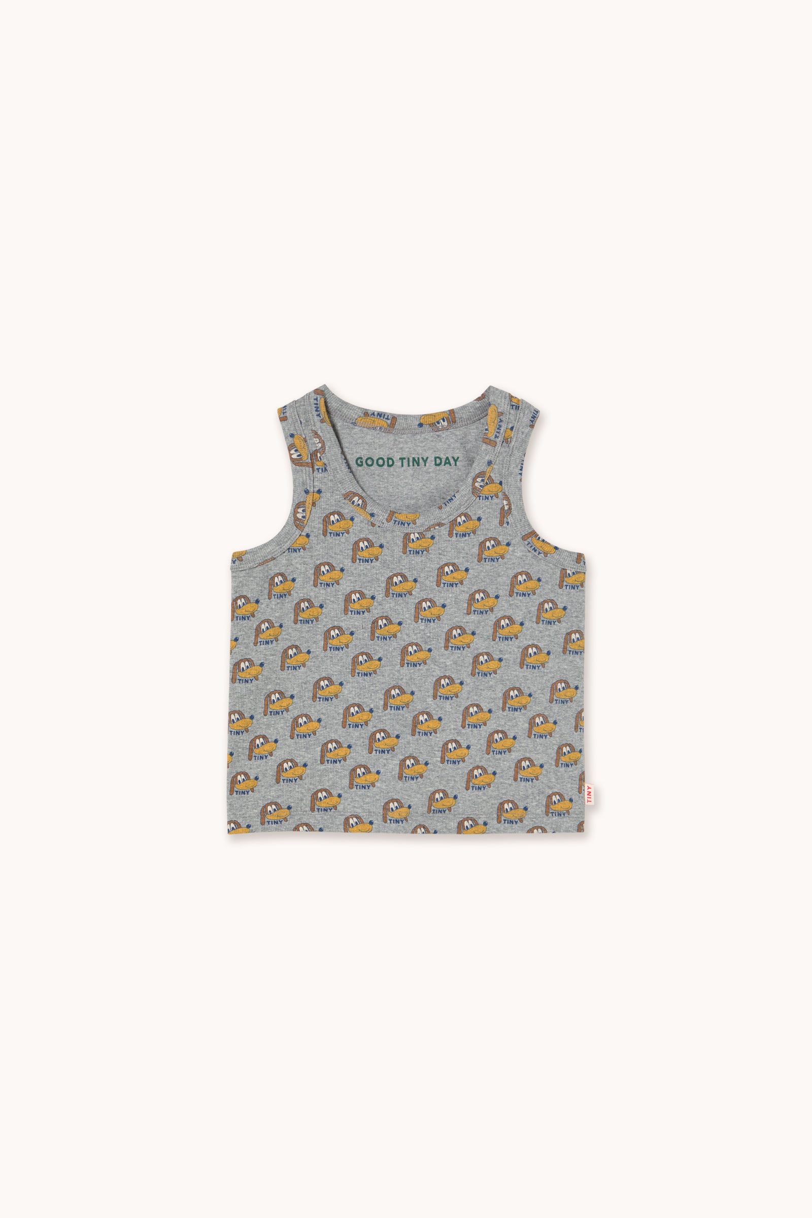 DOGS TANK TOP medium grey heather