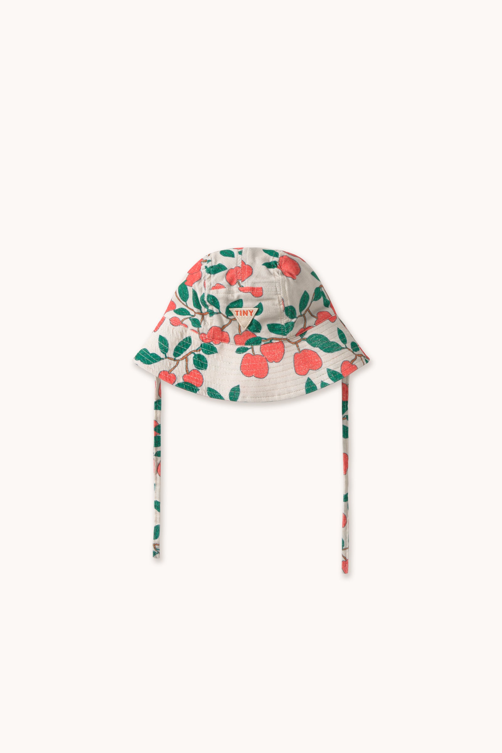 TINY APPLES BUCKET HAT dark vanilla