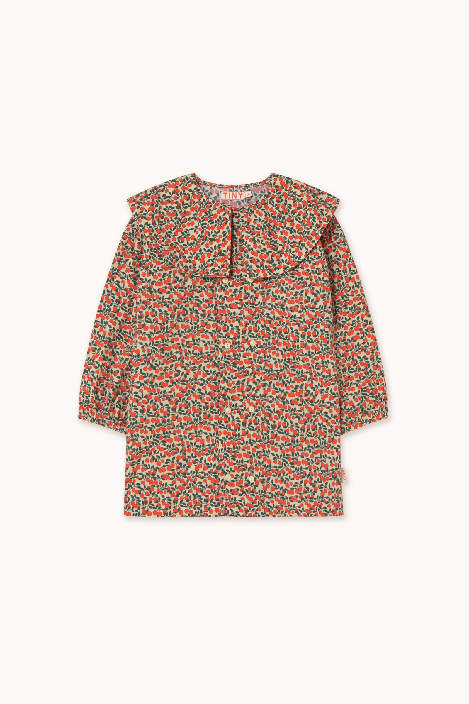 MINI APPLES DRESS dark vanilla